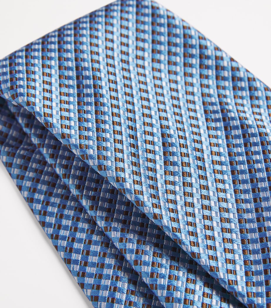 Eton Silk Jacquard Tie Image 4