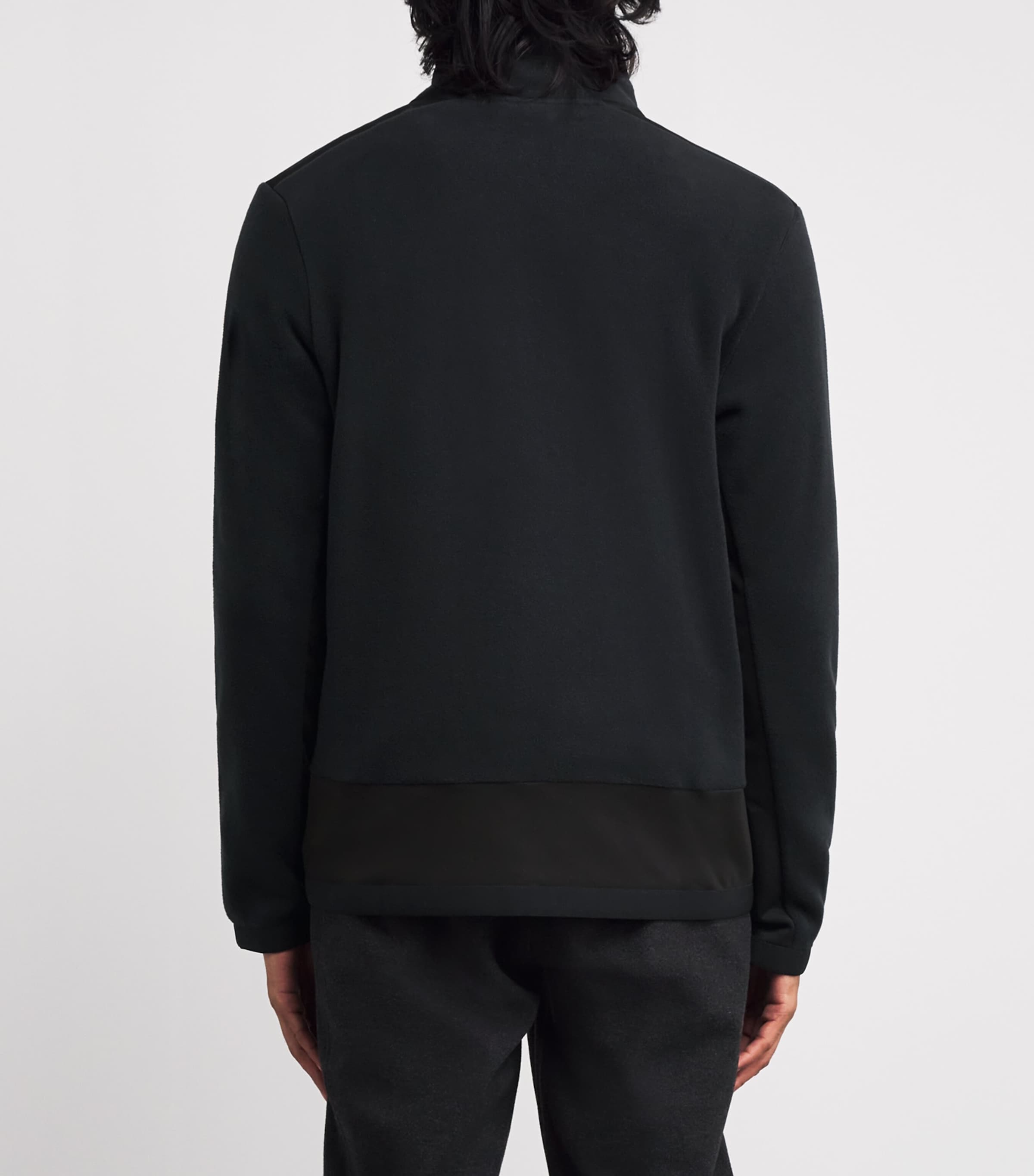 Fabio Zip-Up Jacket 026-BLACK Image 4