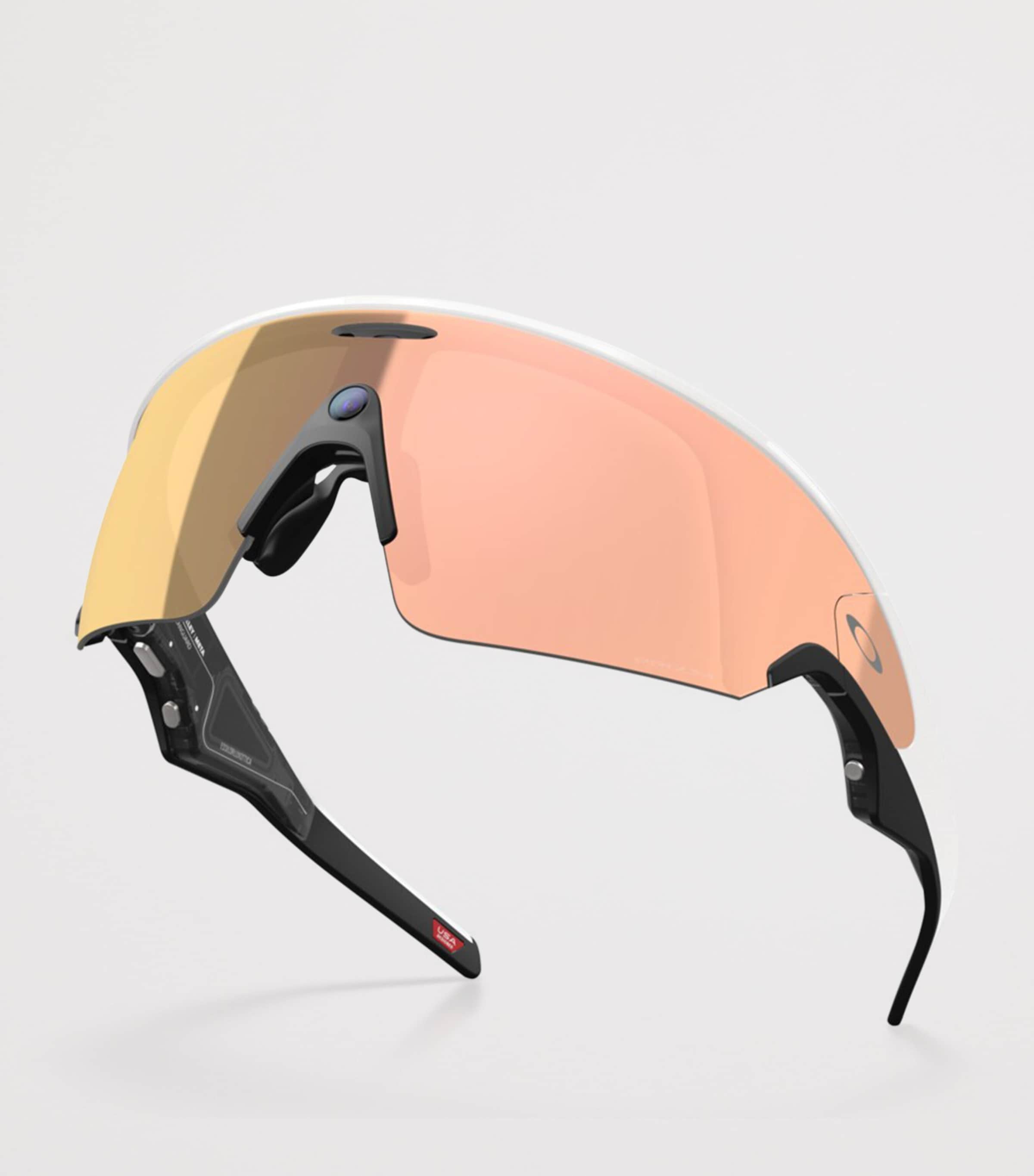 Oakley x Meta Vanguard AI Sunglasses White Image 5