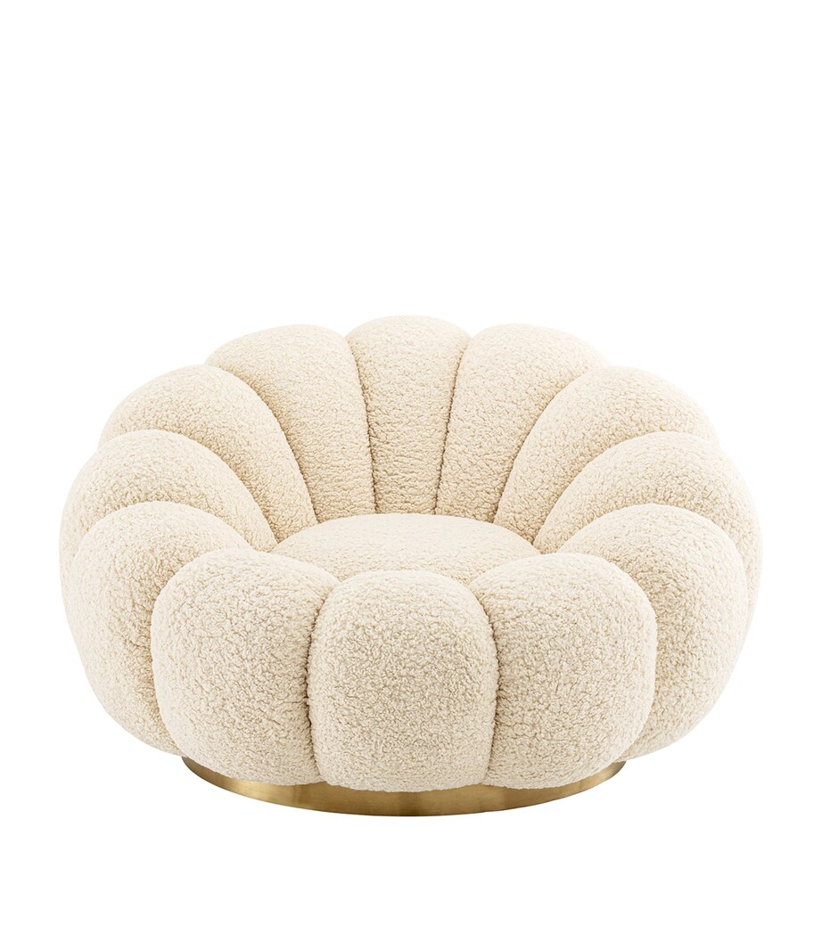Mello Swivel Chair WHITE Image 4