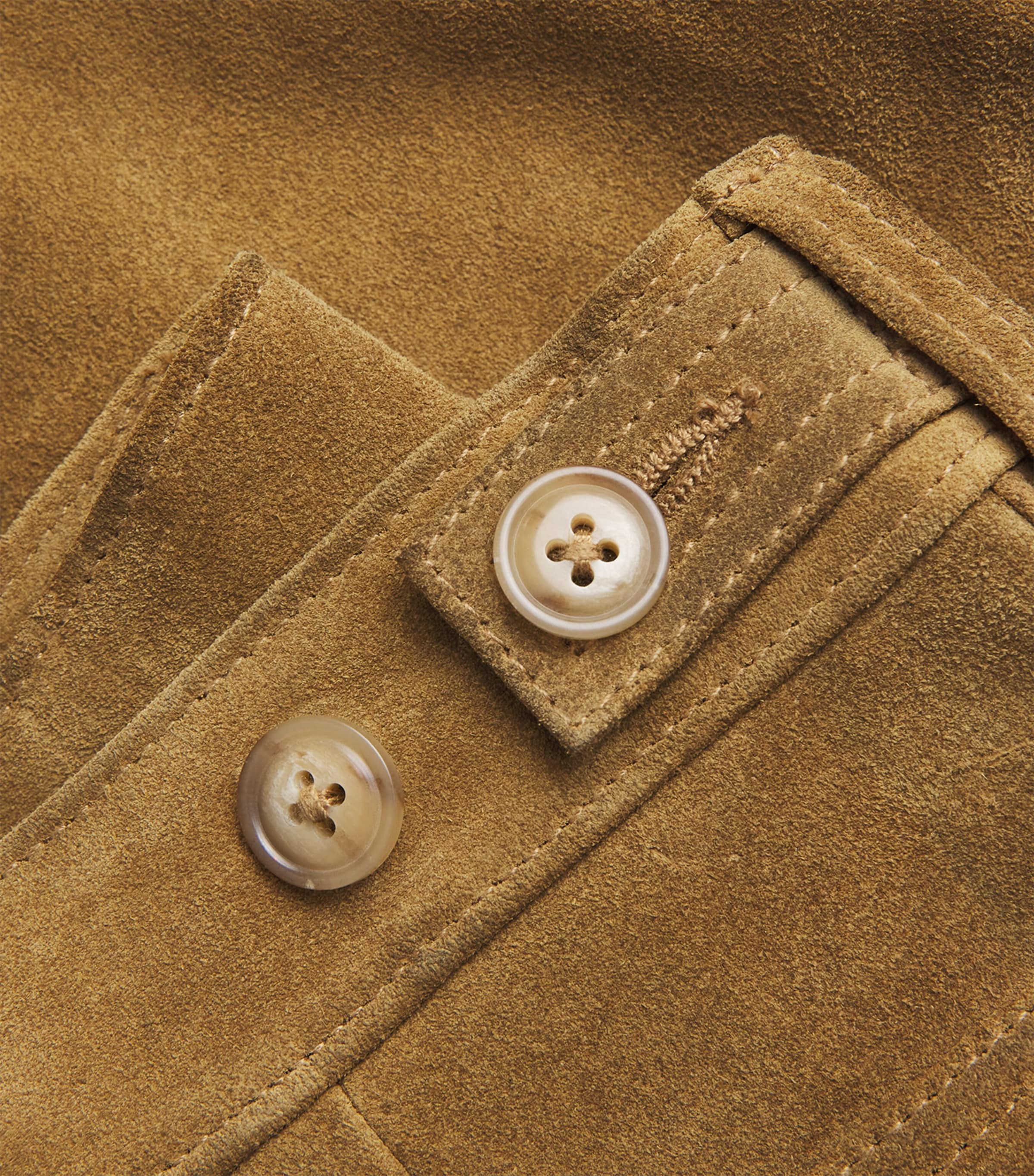 Suede Wide-Leg Trousers ARTICHOKE Image 5