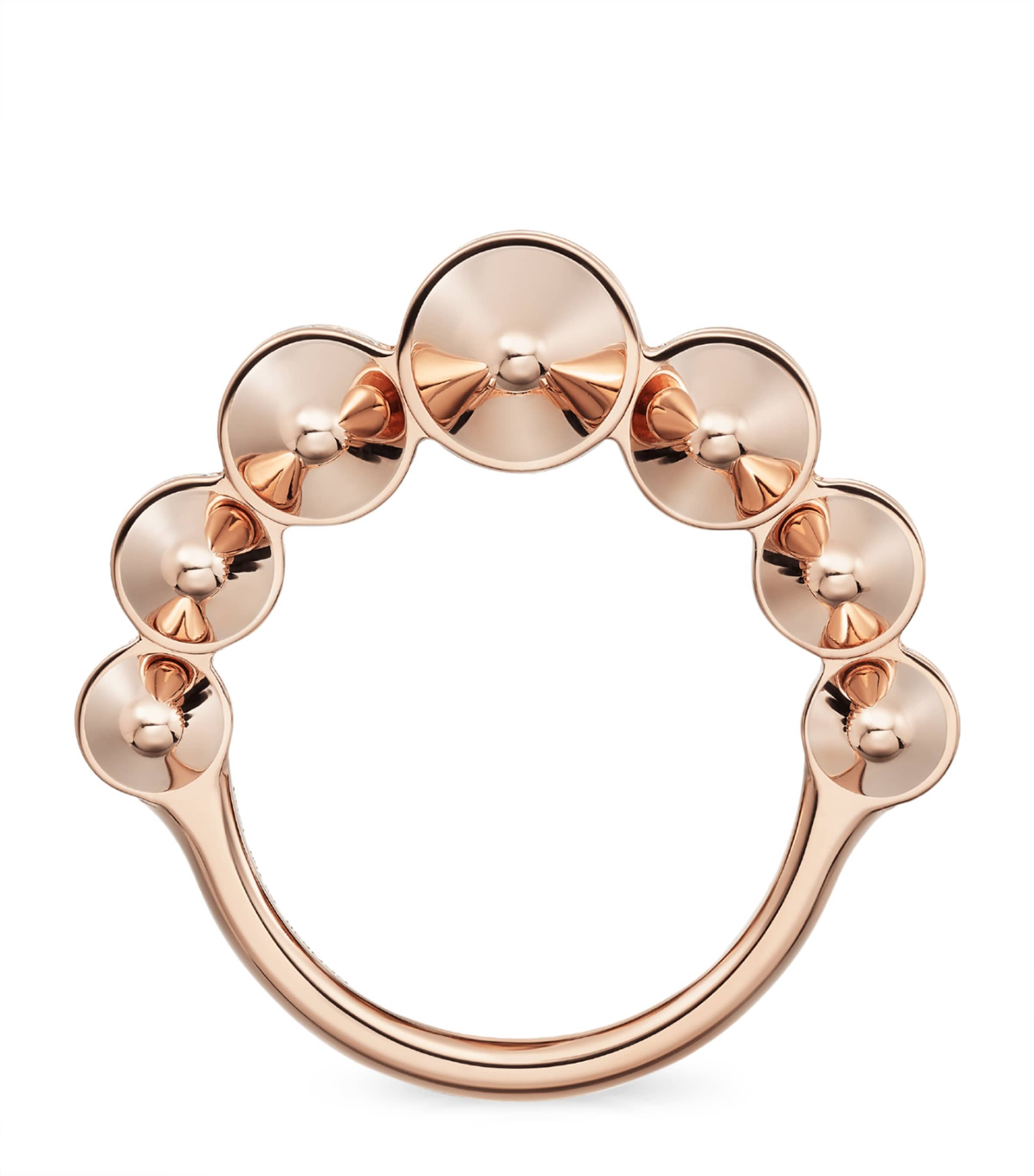 Rose Gold, Onyx and Diamond Clash de Cartier Ring ROSE GOLD Image 2