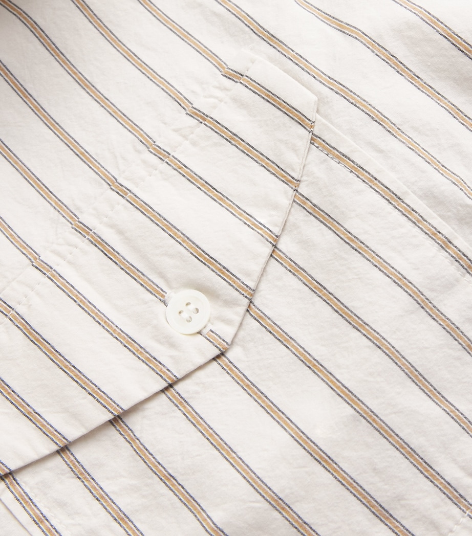 Cotton Stripe Shay Shirt ALBISTRIPE Image 5