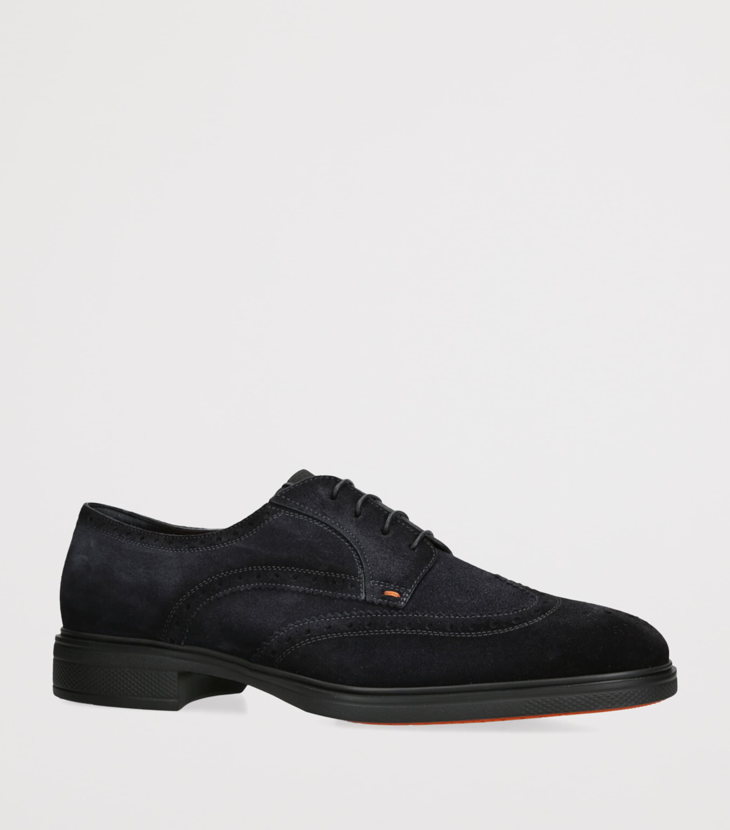 Suede Oxford Shoes NAVY Image 3