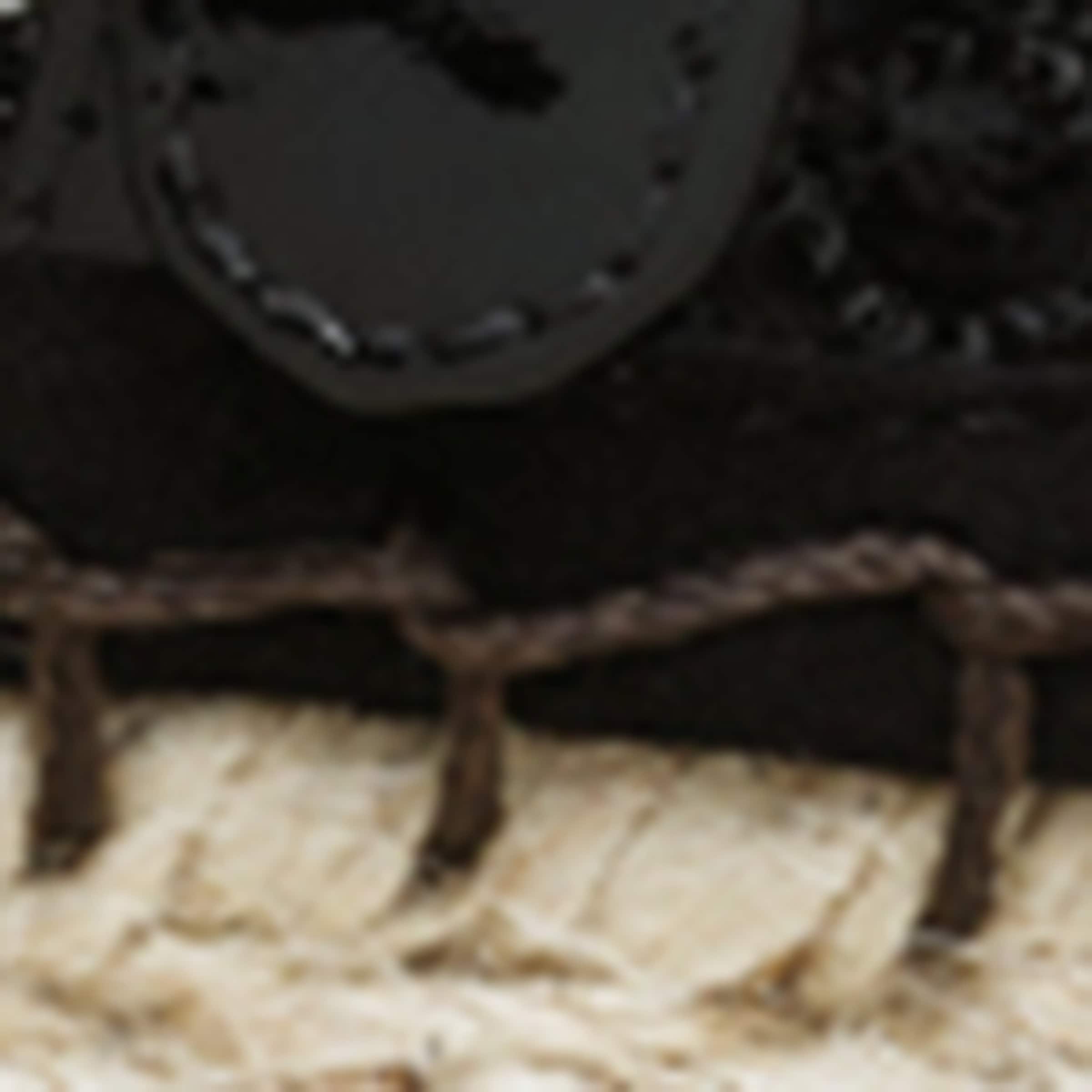Alaïa Net Platform Espadrilles In Black