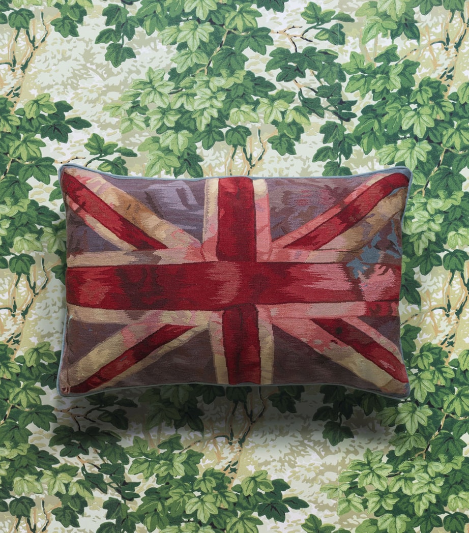x Vivienne Westwood Union Jack Cushion (50cm x 75cm) RED Image 3
