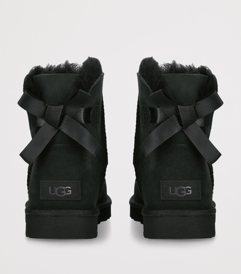 Suede Mini Bailey Bow II BLACK Image 2