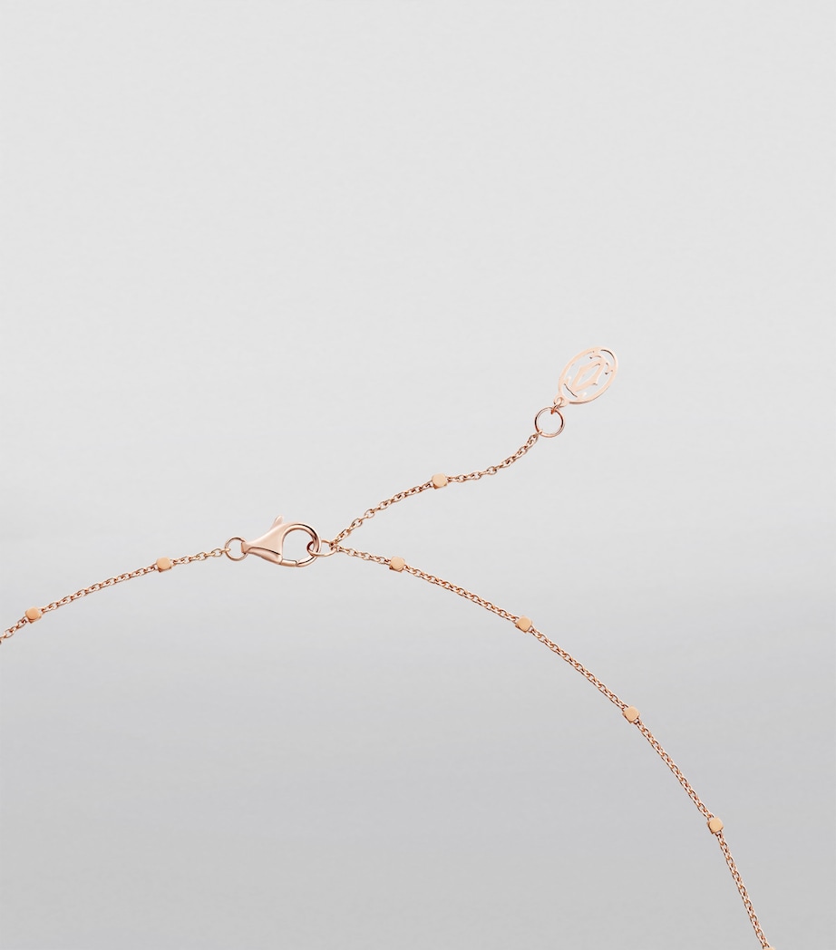 Rose Gold and Diamond Clash de Cartier Necklace ROSE GOLD Image 4