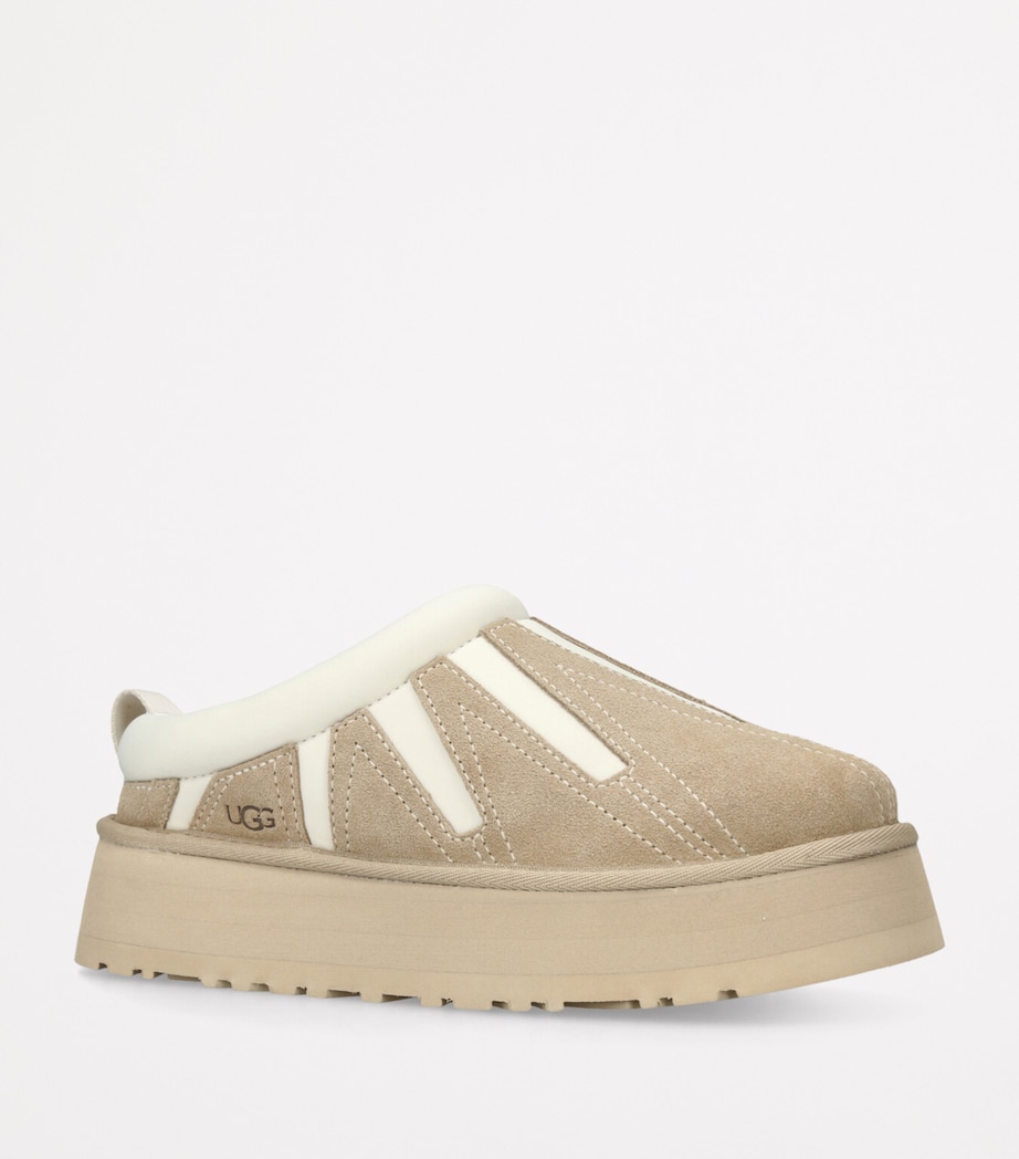 Suede Tazz Sunwave Slippers BEIGE OTH Image 2