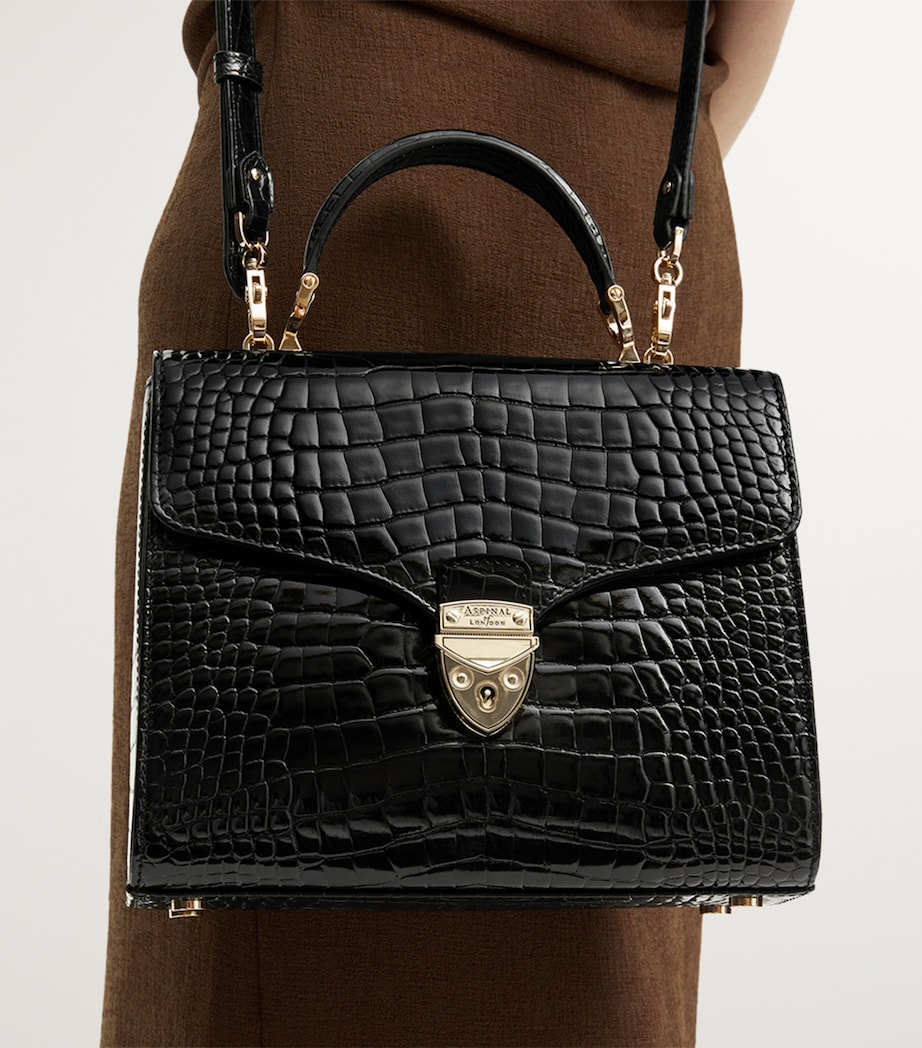 Aspinal Of London Mayfair Top-Handle Bag Black Image 2