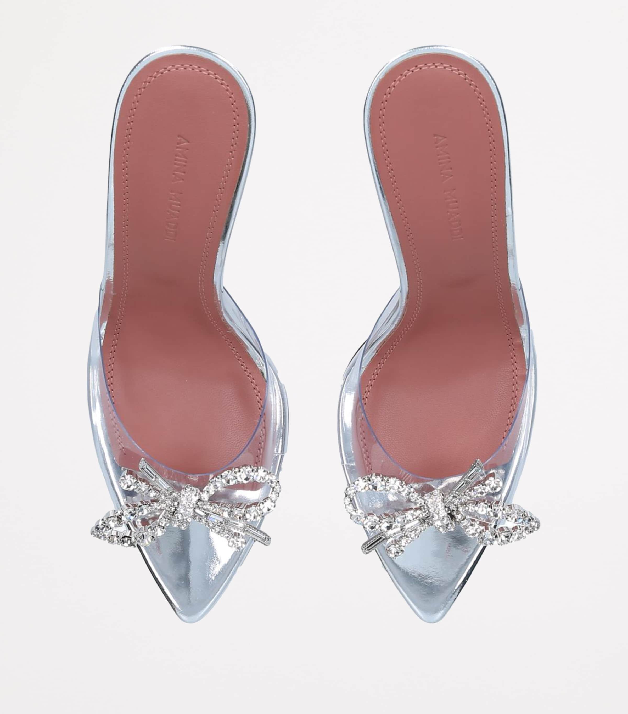 Embellished Rosie Glass Mules 95 OTHER Image 8