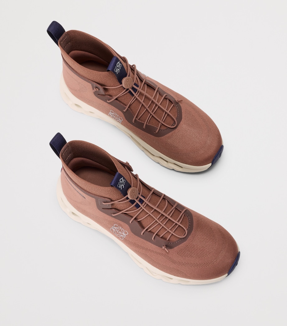 LOEWE x On Cloudtilt High-Top Trainers Taupe/oatmeal/navy Image 3