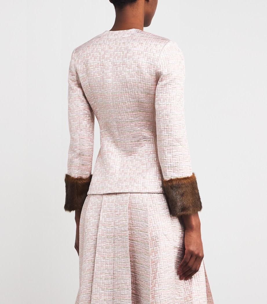 Tweed Nola Blazer PINK MULTI Image 4