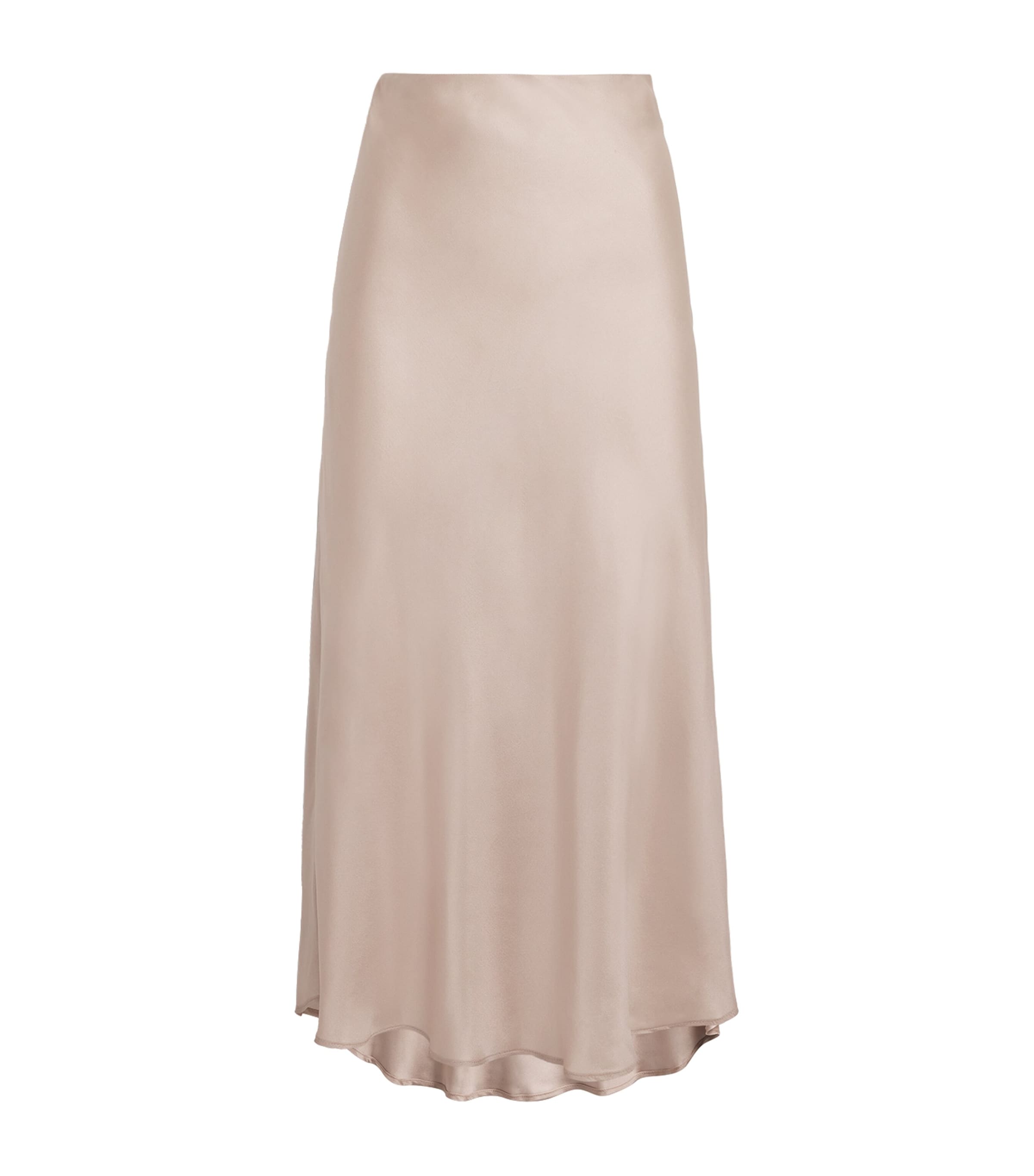 LE KASHA SILK MIDI SKIRT 