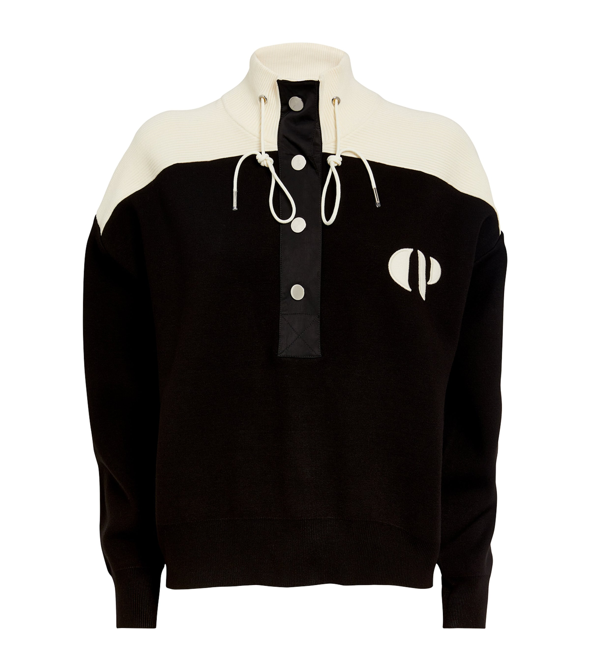 Claudie Pierlot Pullover Mit Kordelzug In Black