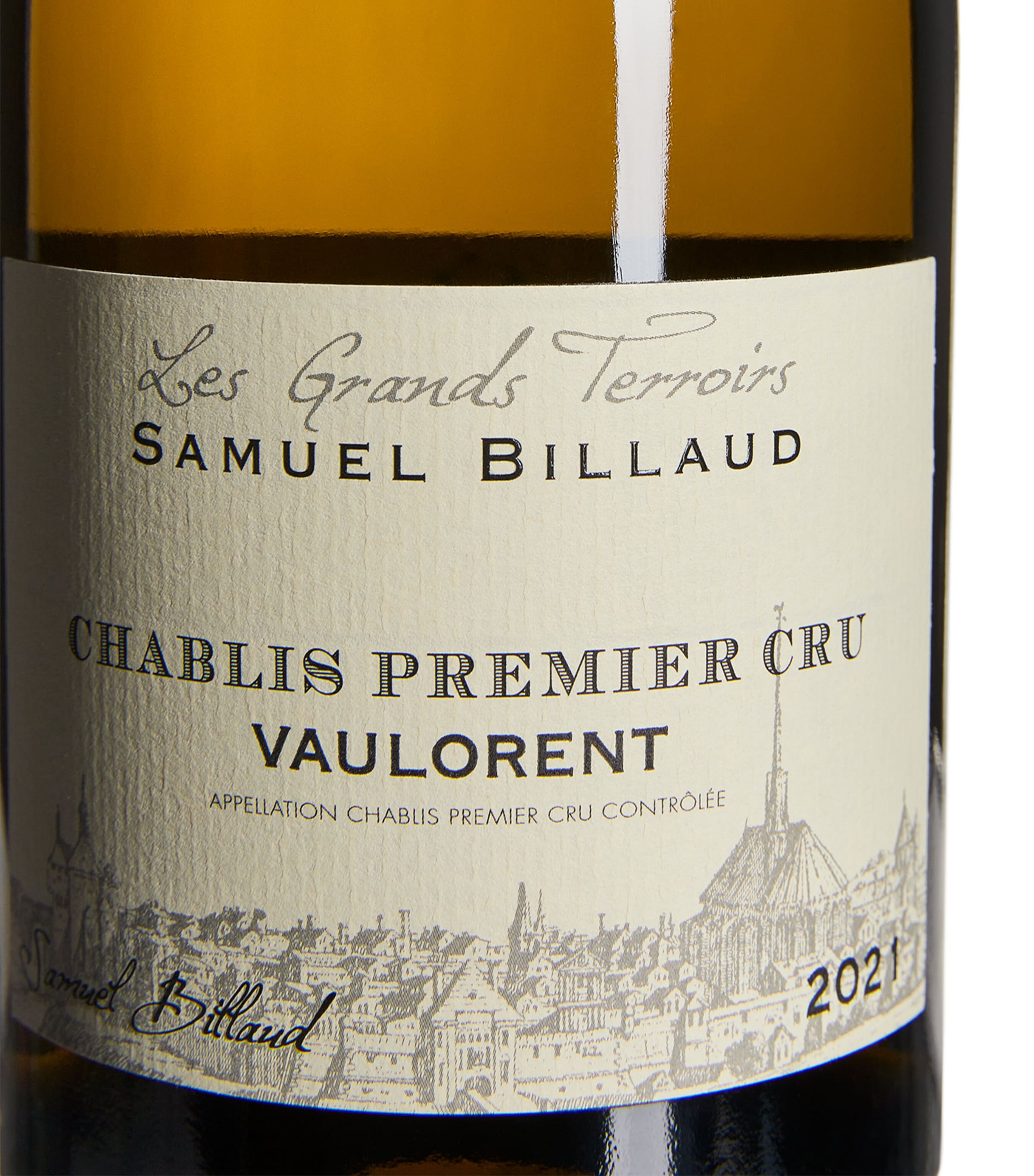 Vaulorent Chablis Premier Cru White Wine 2021 (75cl) - Burgundy, France NO COLOUR Image 2