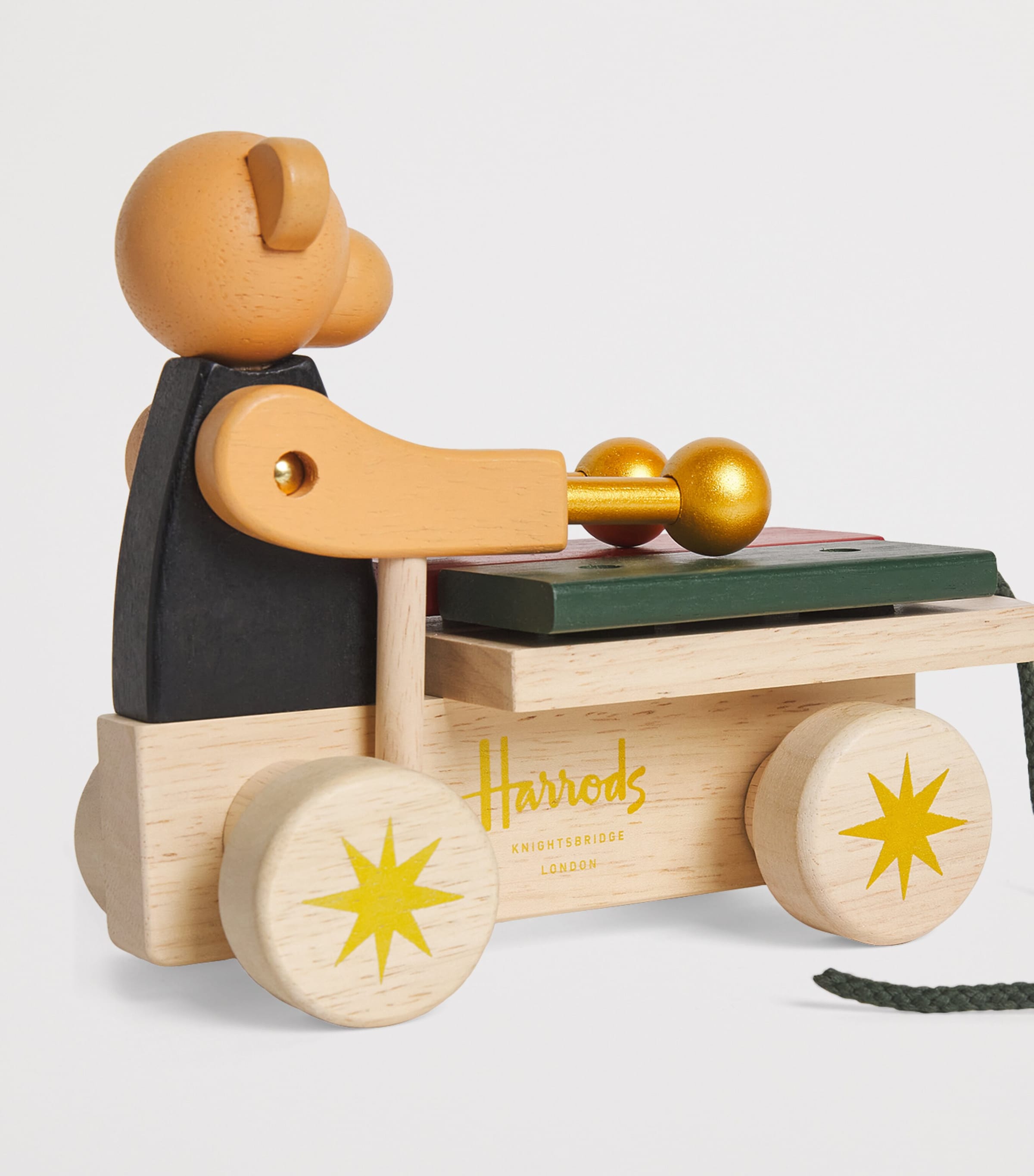 Harrods Bear Pull-Along Toy Image 3