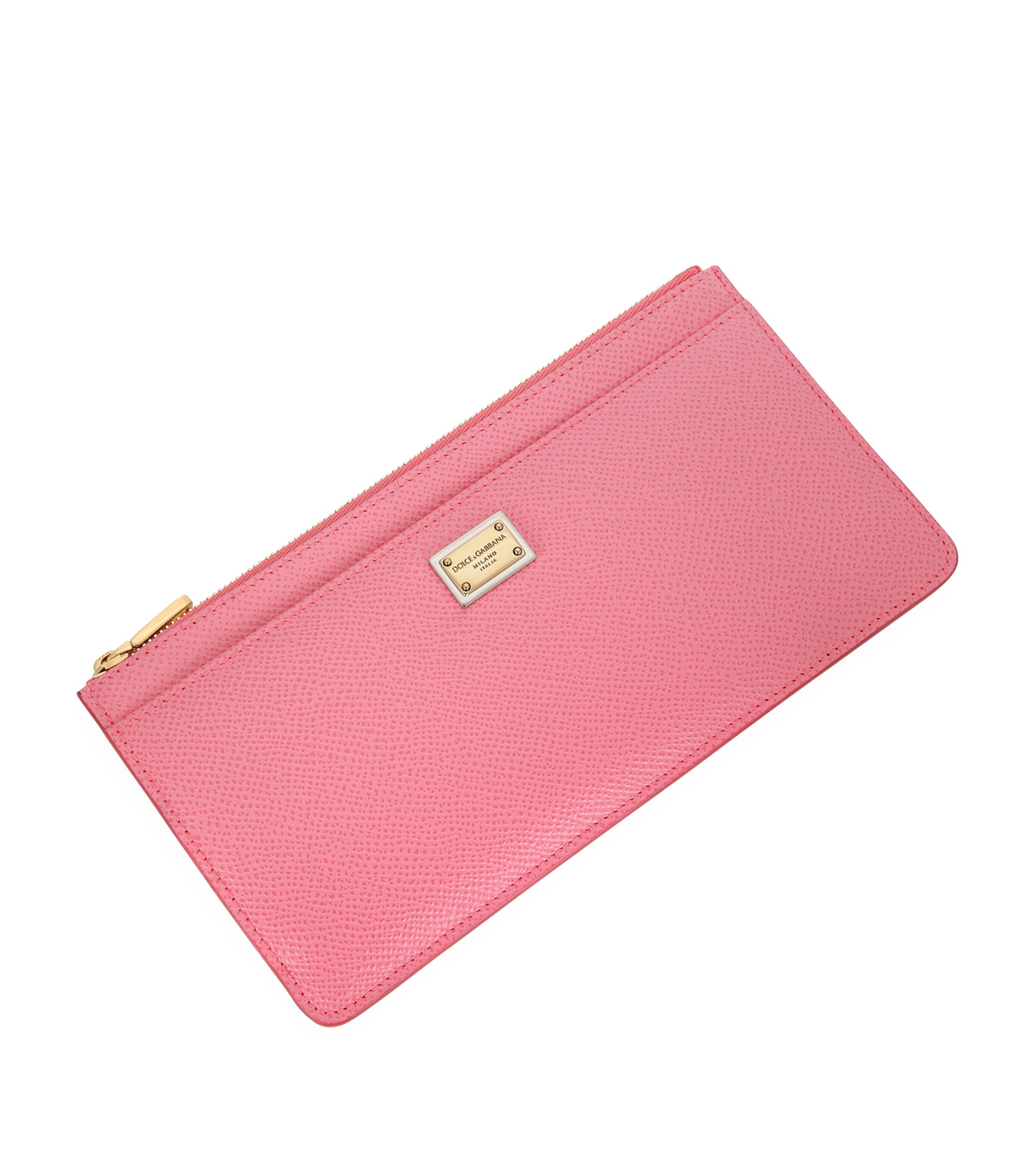 Calfskin Dauphine Card Holder 80424-CYCLAMEN 2 Image 2