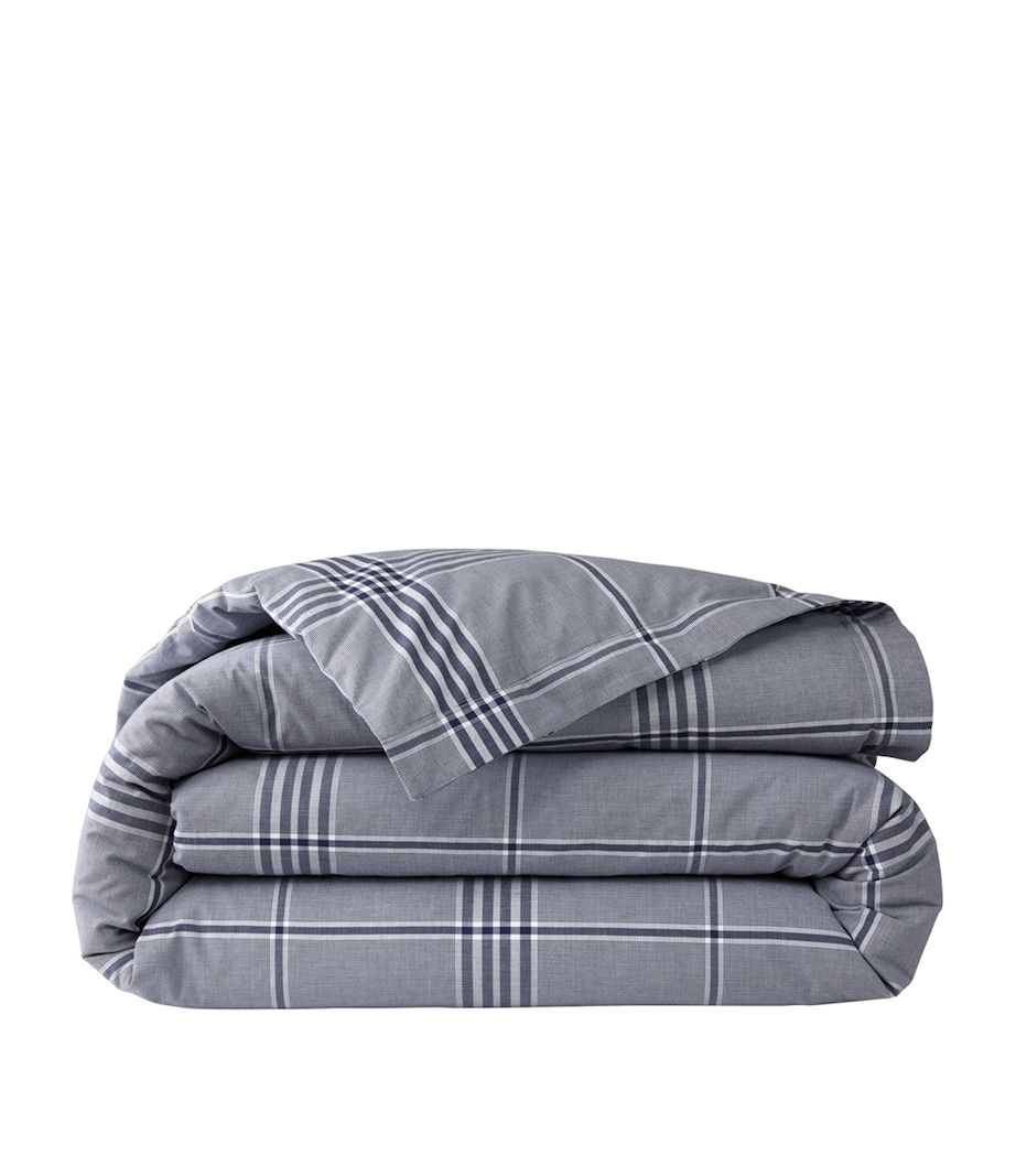 Ralph Lauren Home Cotton August Super King Duvet Cover (220cm x 260cm) Navy Image 1