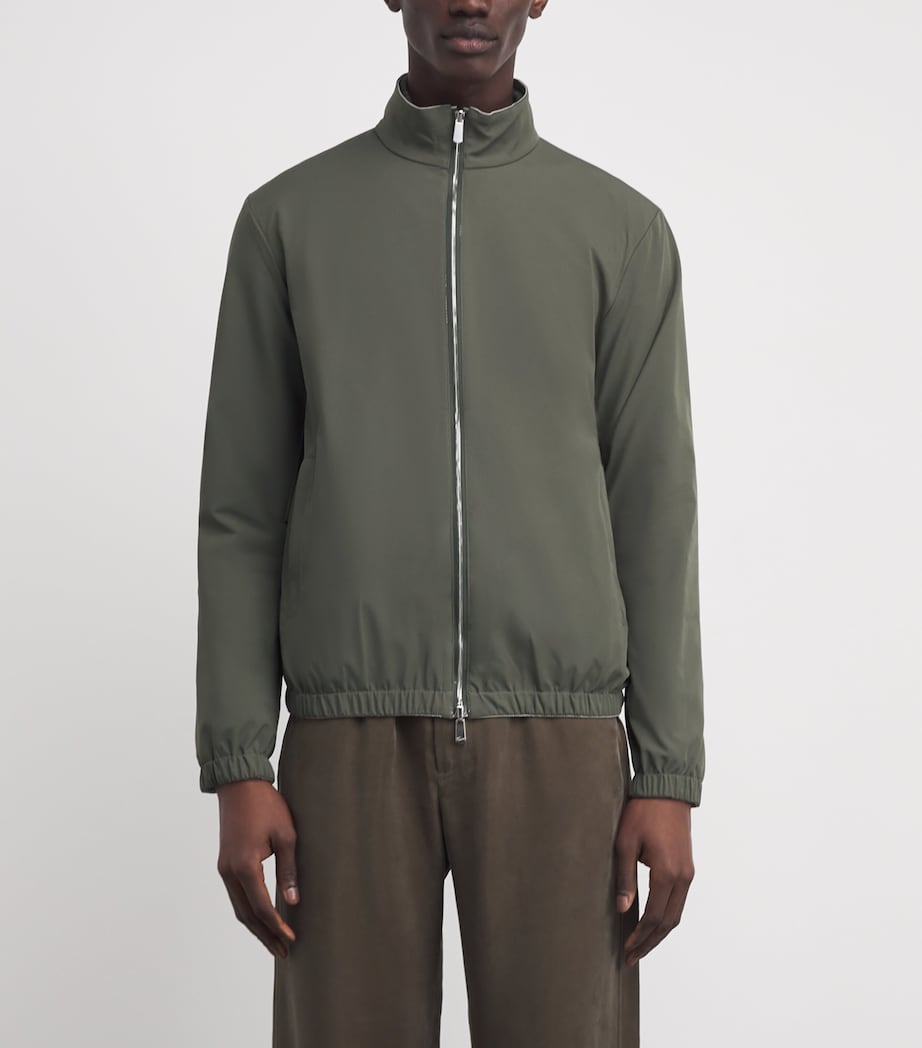 Technical Track Jacket 03-GREY/GREEN Image 6
