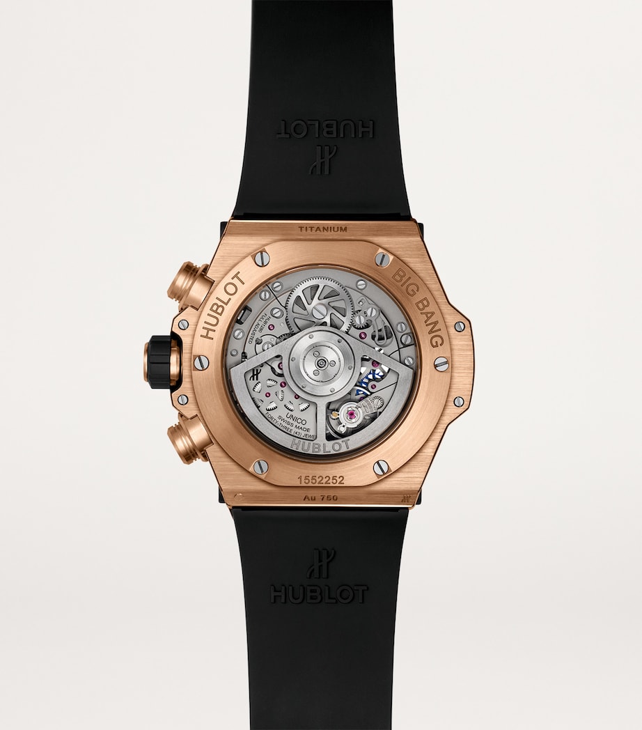 King Gold and Ceramic Big Bang Unico Watch 44mm BLACK Image 2