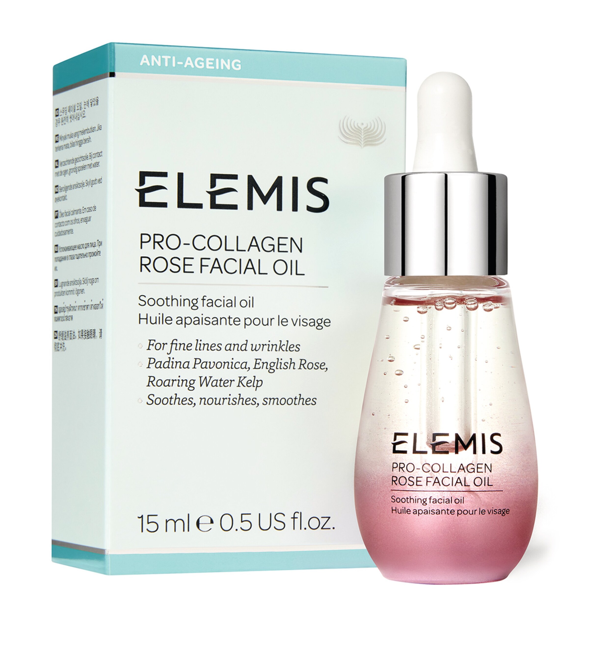 Pro-Collagen Rose Facial Oil (15ml) NO COLOUR Image 2