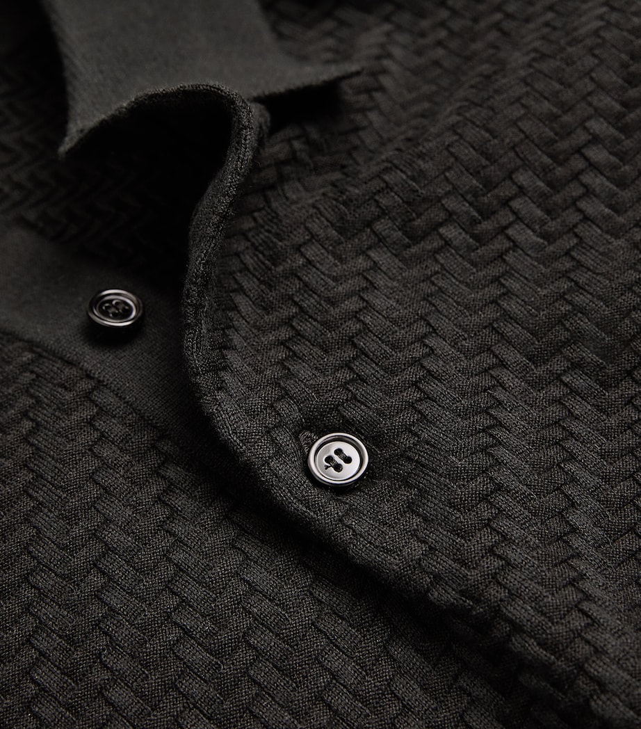 Cotton-Silk-Cashmere Polo Shirt 1000 Image 5