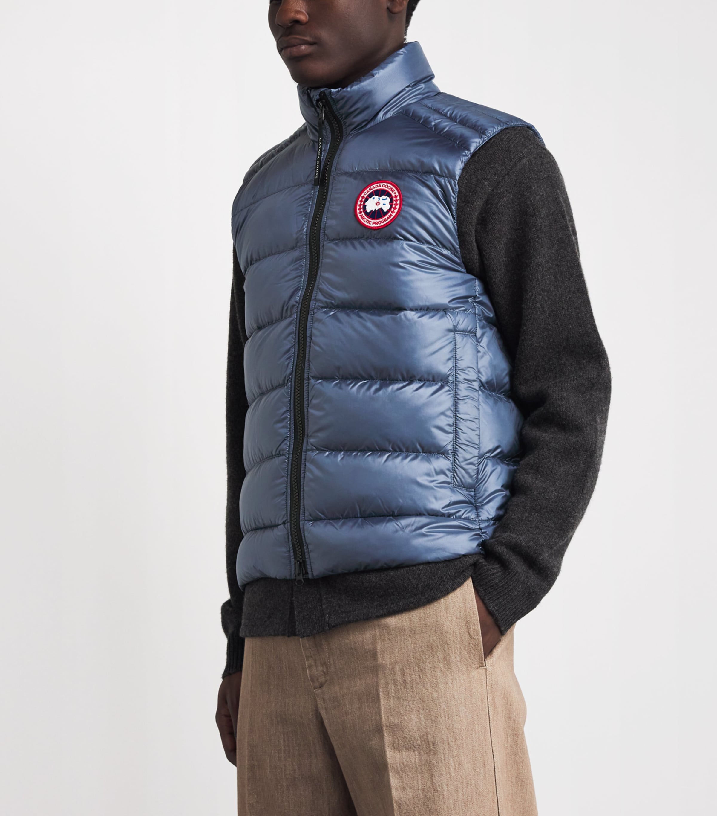 Canada Goose Mens Down Quilted Crofton Gilet Image 4