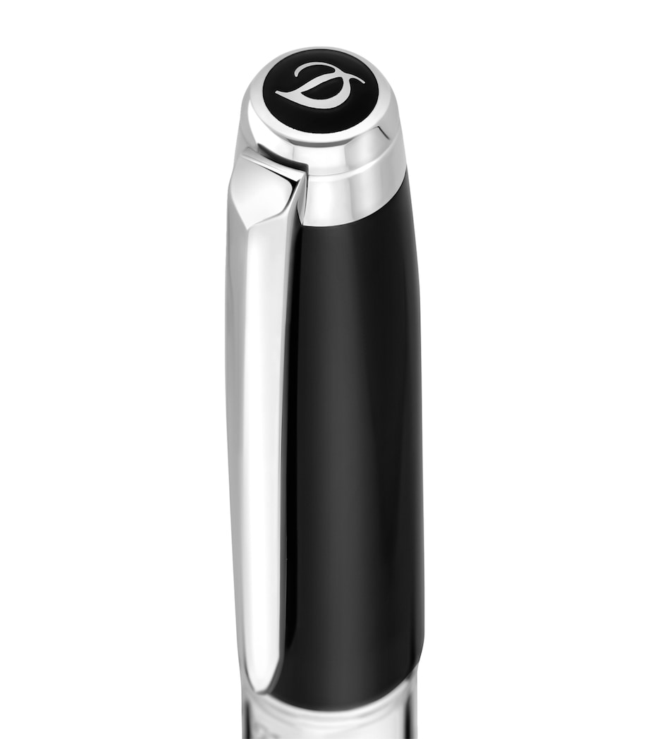 Line D Eternity Ballpoint Pen BLACK/SILVER Image 4