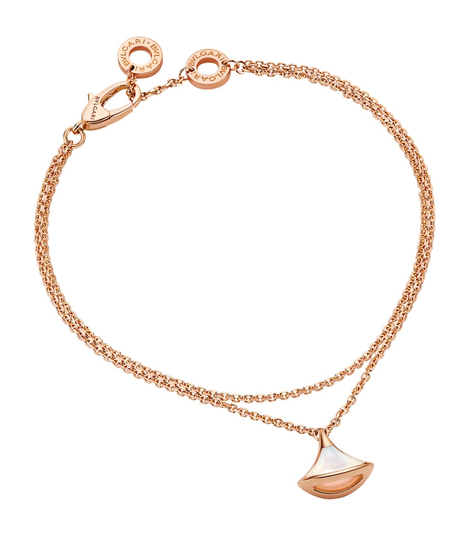 Rose Gold and Mother-of-Pearl Divas' Dream Bracelet PINK GOLD Image 1
