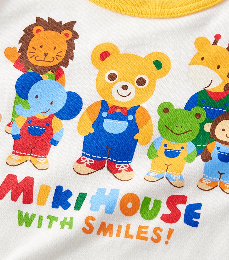 Cotton Long-Sleeve Logo T-Shirt (2-7 Years) 4 Image 3