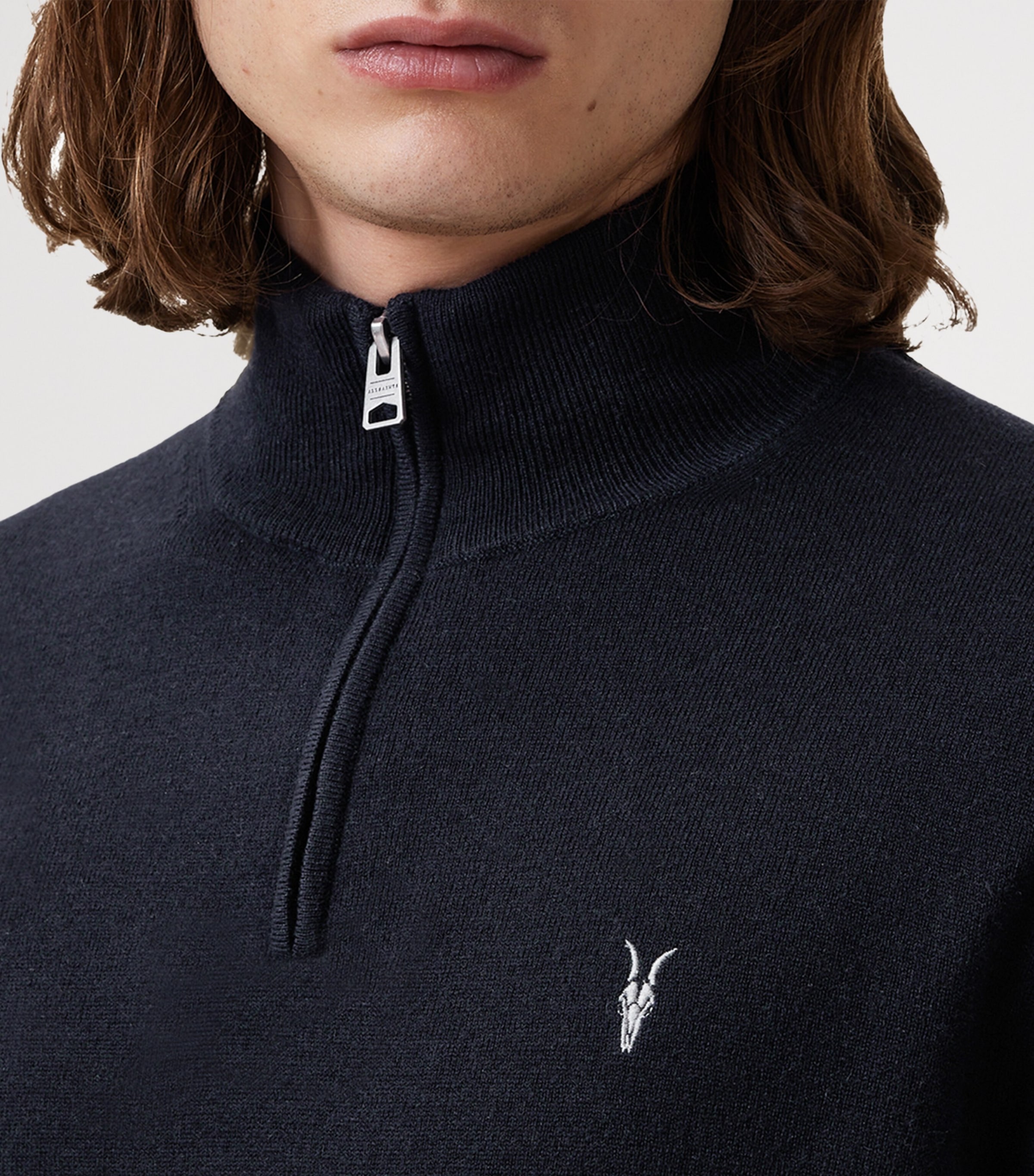 Wool-Blend Kilburn Sweater NAVY BLUE Image 6