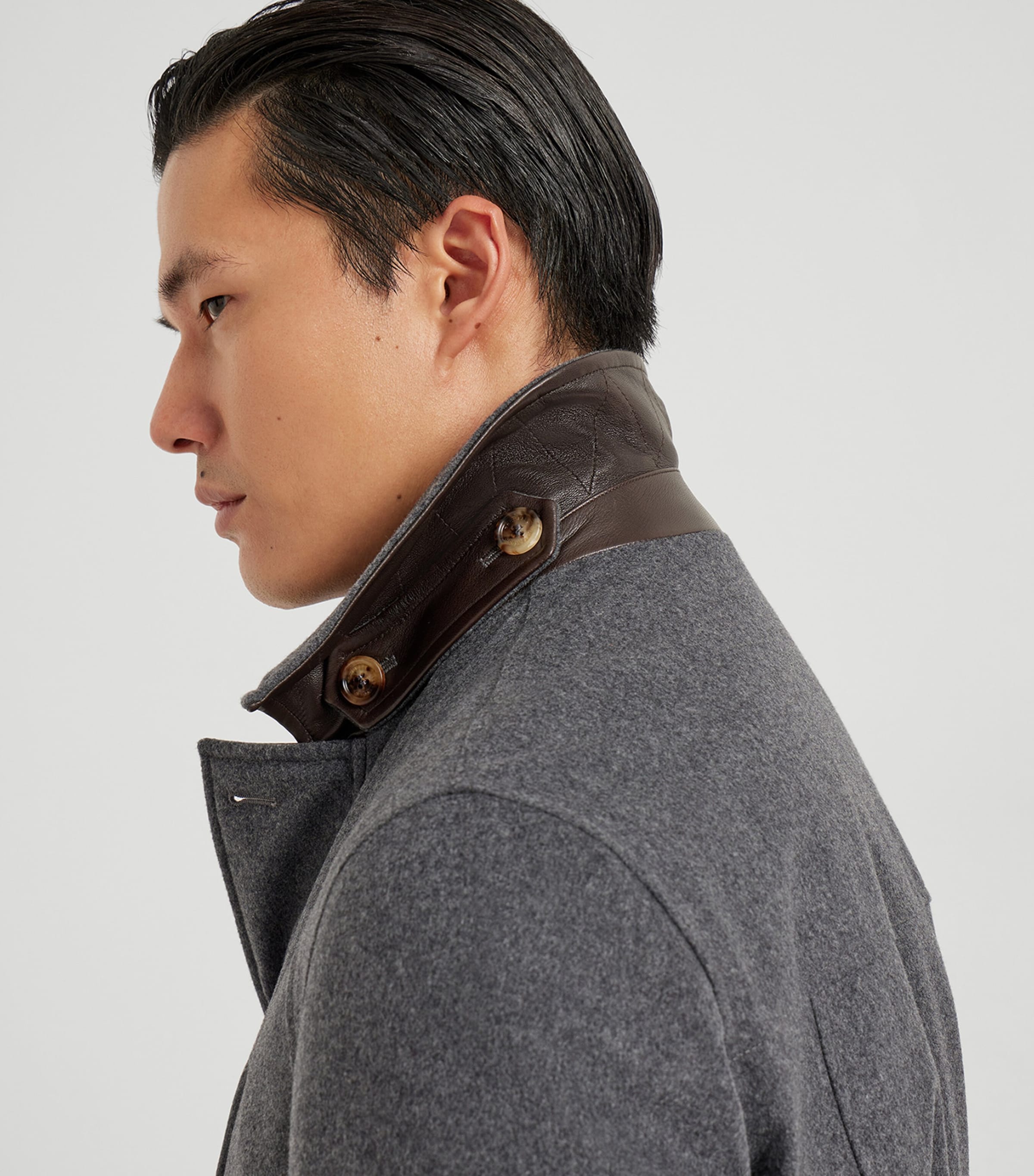 Wool Belted Jacket COK65 Image 6