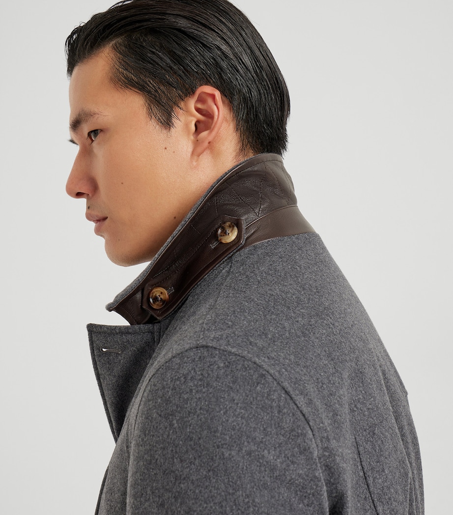 Wool Belted Jacket COK65 Image 6