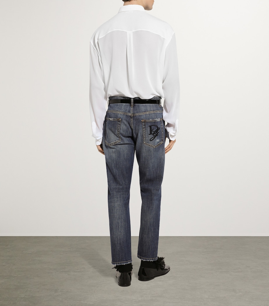 Silk Shirt W0800-OPTICAL WHITE Image 6