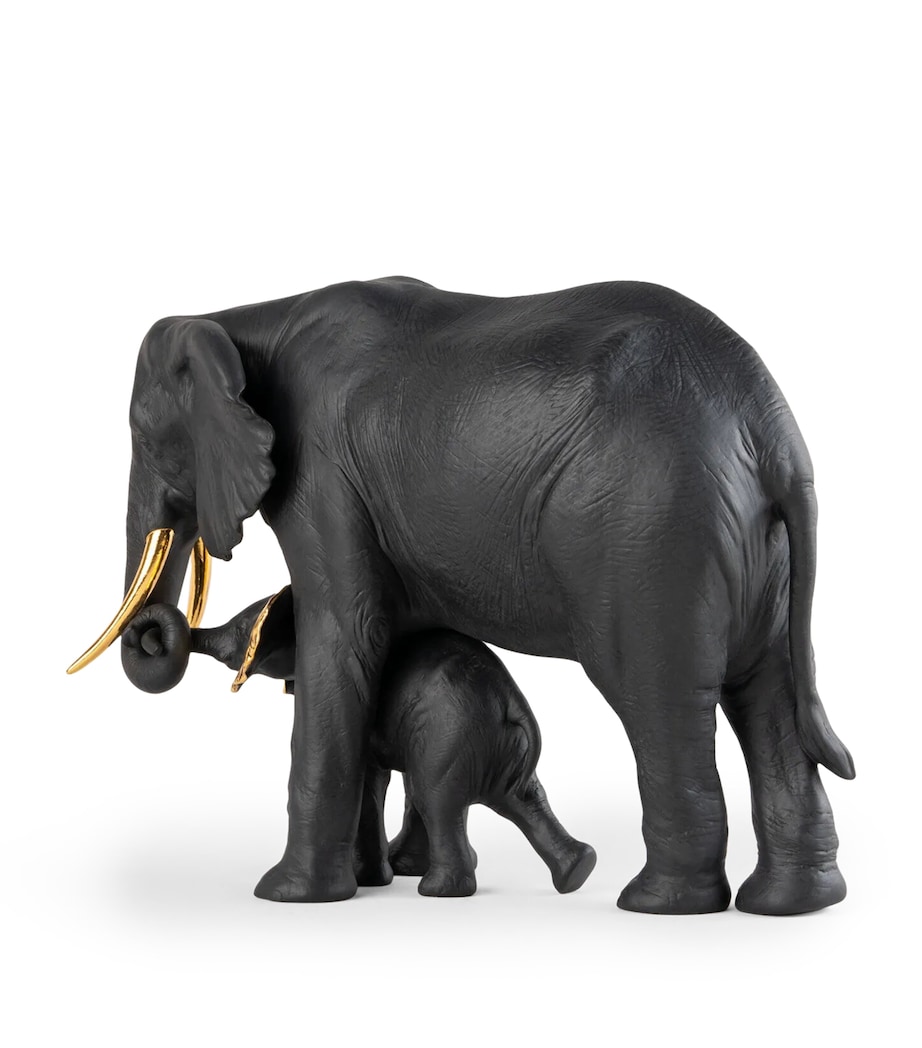 Porcelain Leading the Way Figurine WHITE, BLACK & GOLD Image 3