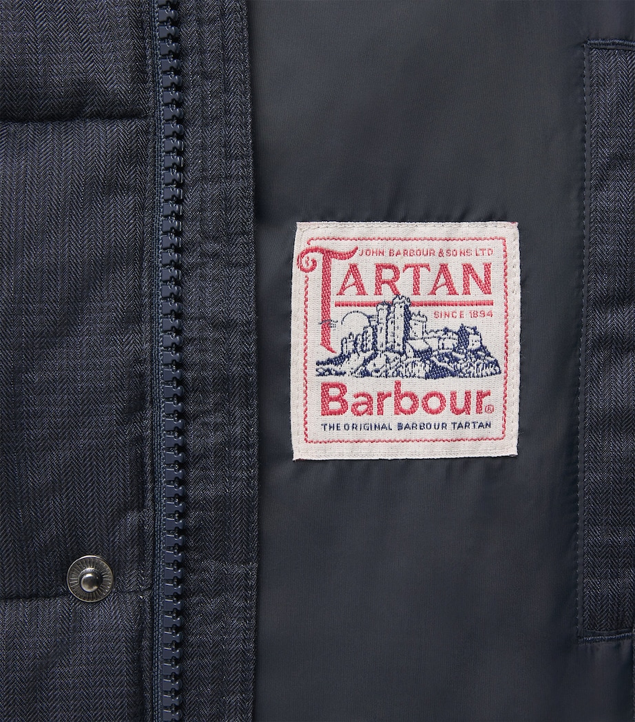 Barbour Mens Emble Puffer Jacket Dark Navy Image 6