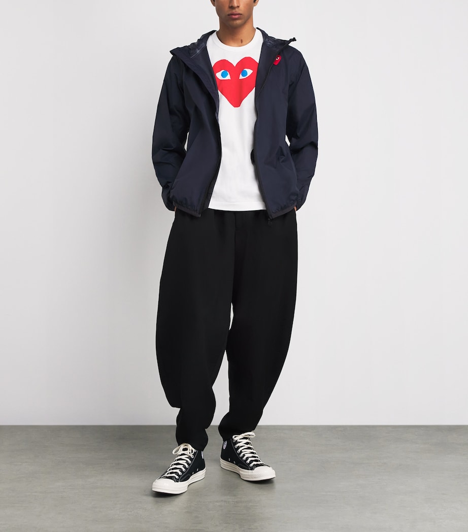 Comme Des Garçons Play Mens Heart Logo T-Shirt White Image 2