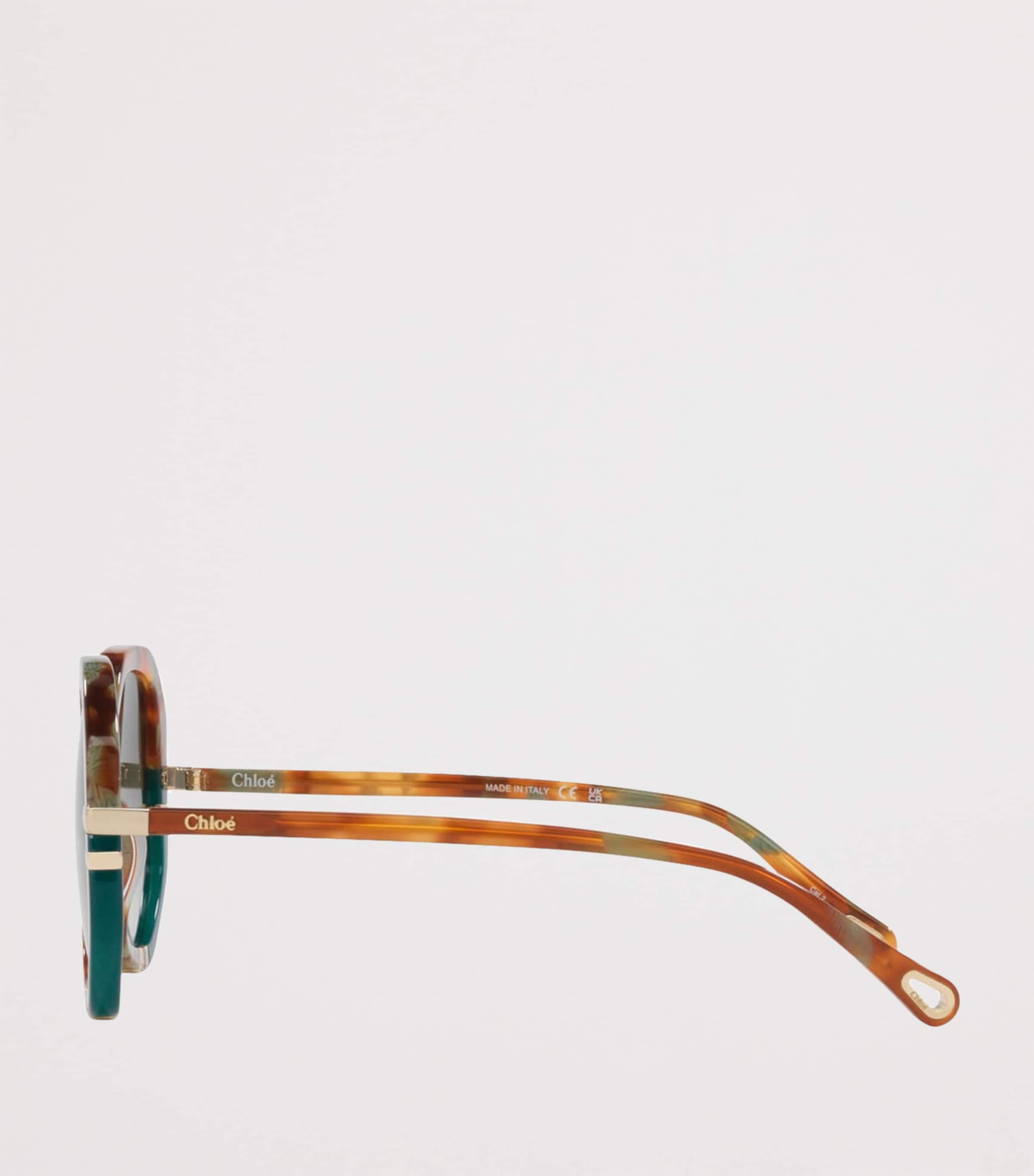 Chloé Chunky Ocatagonal Sunglasses Image 2
