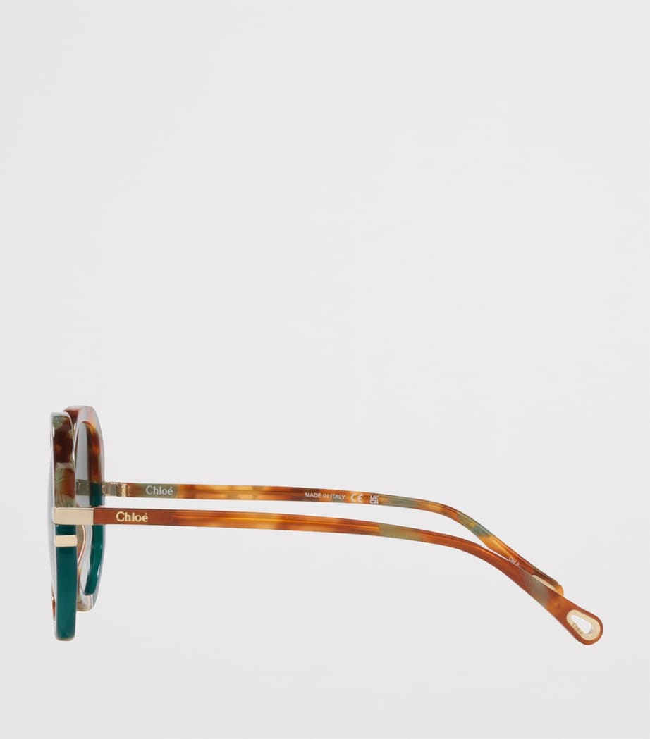 Chloé Chunky Ocatagonal Sunglasses Image 2