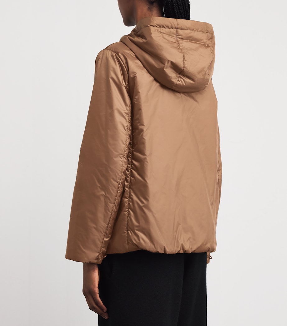 Water-Repellent Padded Jacket CARAMEL Image 4