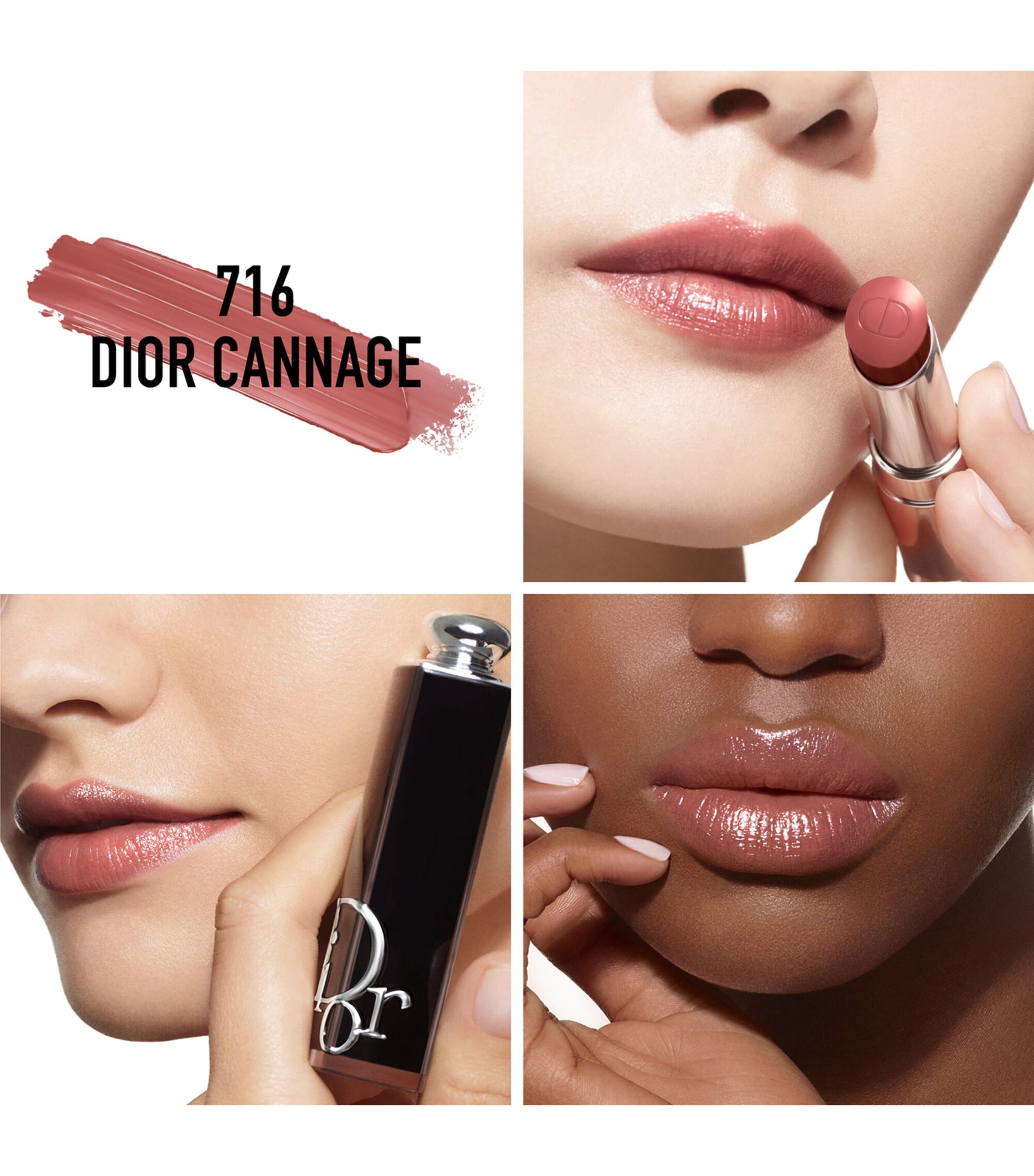 DIOR Dior Addict Shine Lipstick Dior Cannage Image 3