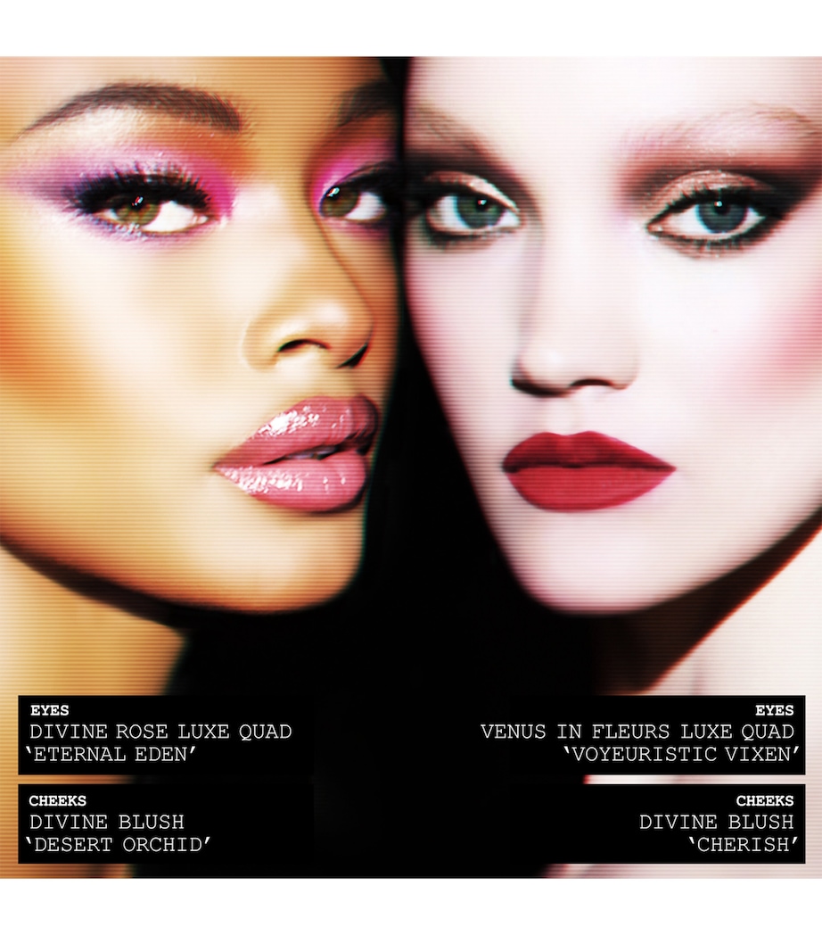 Venus in Fleurs Luxe Quad Eyeshadow Palette VOYEURISTIC VIXEN Image 4