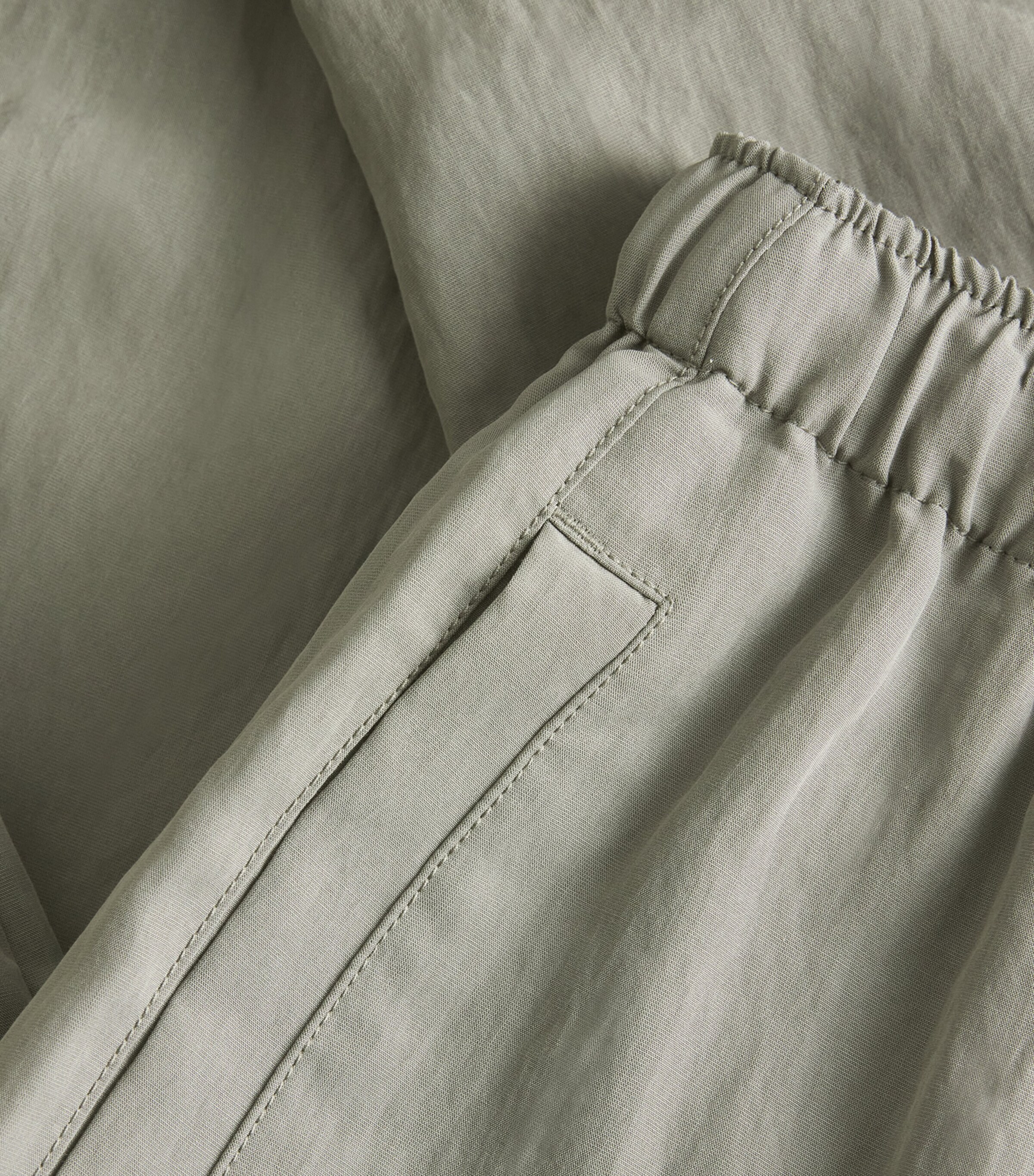 Utility Drawstring Trousers 380SMK SMOKY MOSS Image 5