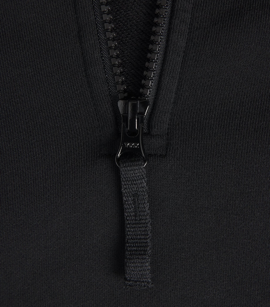 Stone Island Mens Cotton Half-Zip Sweatshirt Image 6