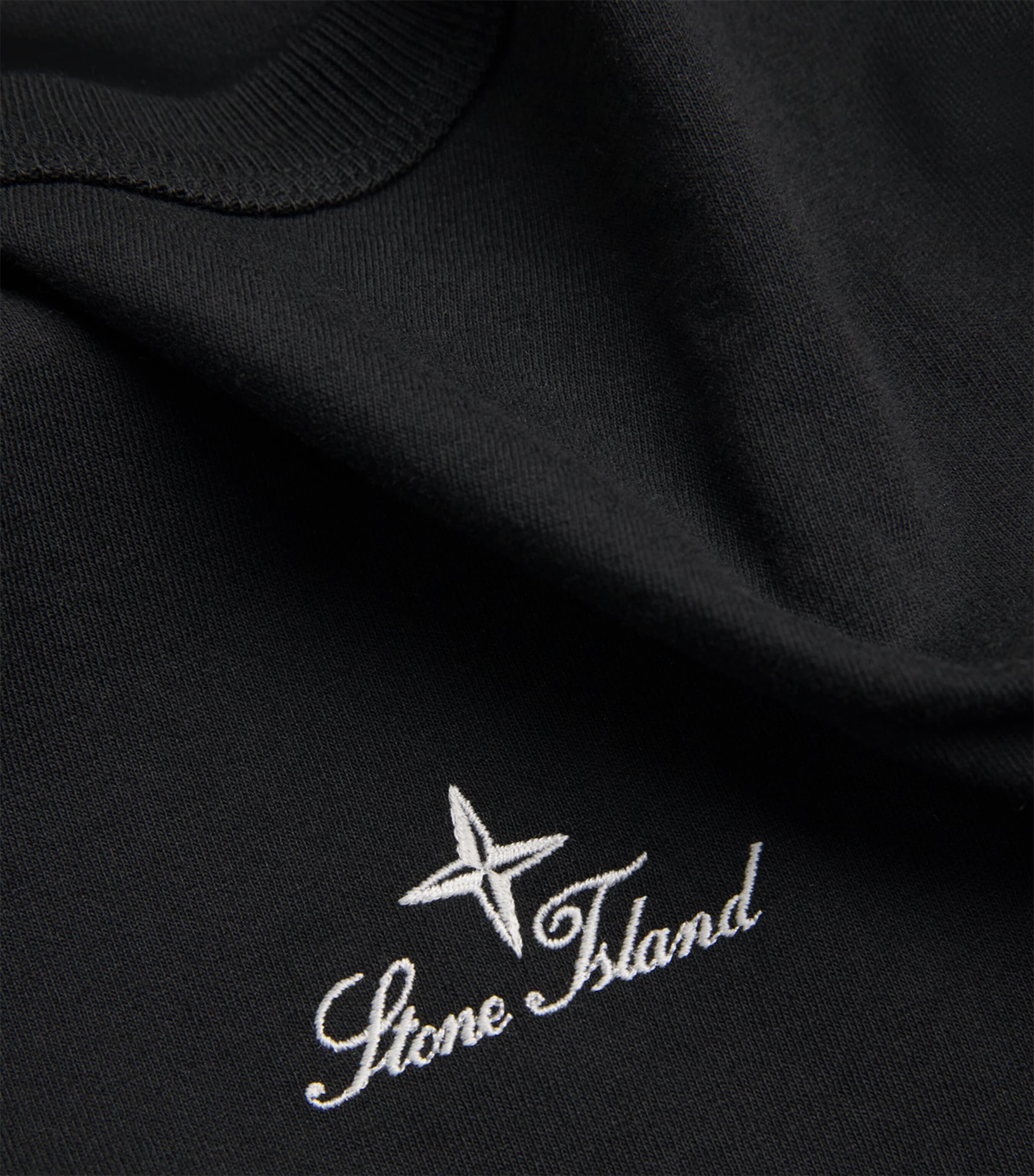 Stone Island Mens Organic Cotton Embroidered T-Shirt Image 6