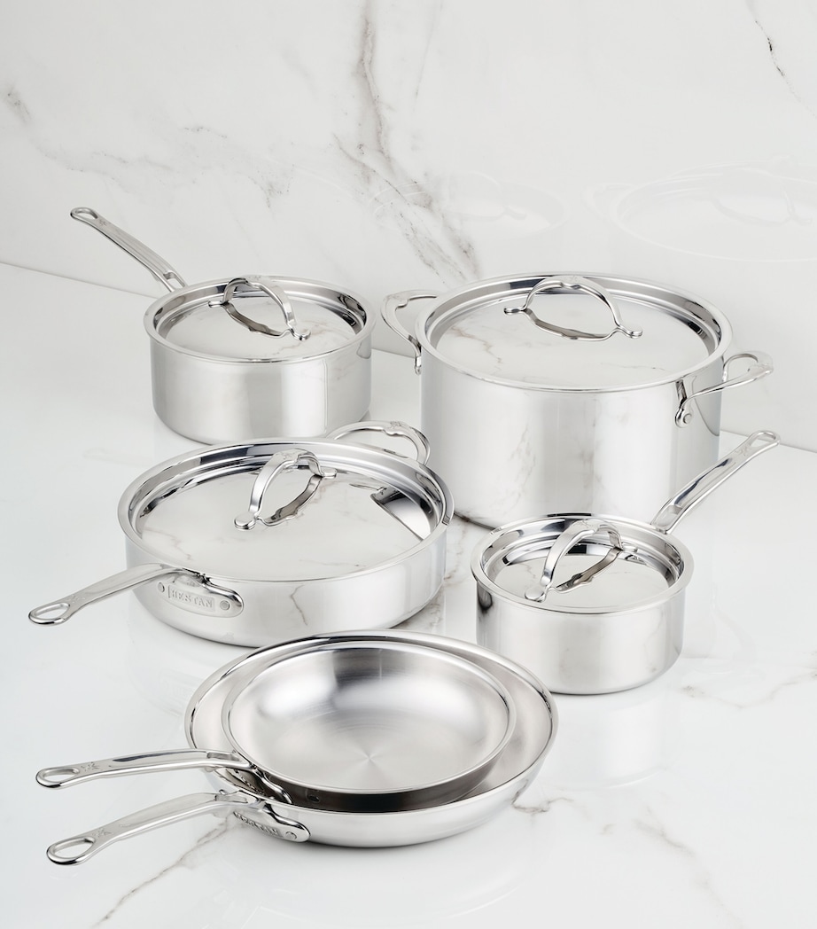 ProBond Luxe 10-Piece Cookware Set SILVER Image 3