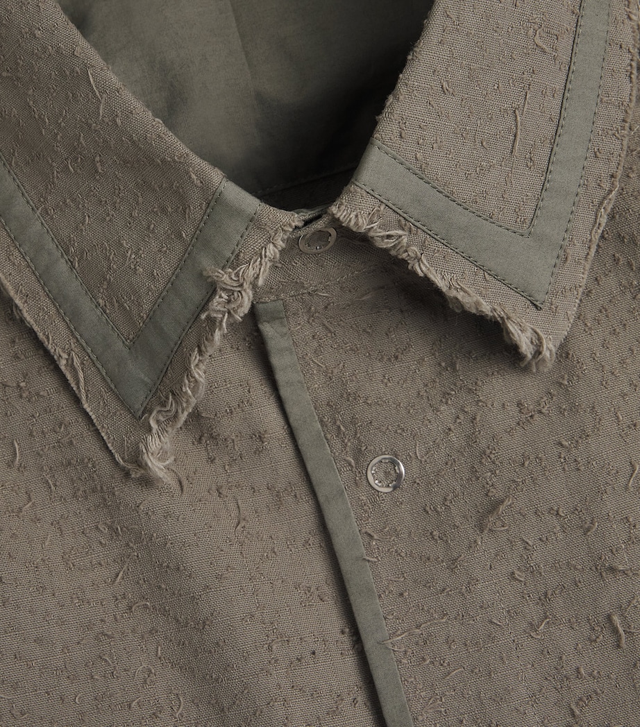 Cotton Towel Ripstop Shirt SAND Image 5