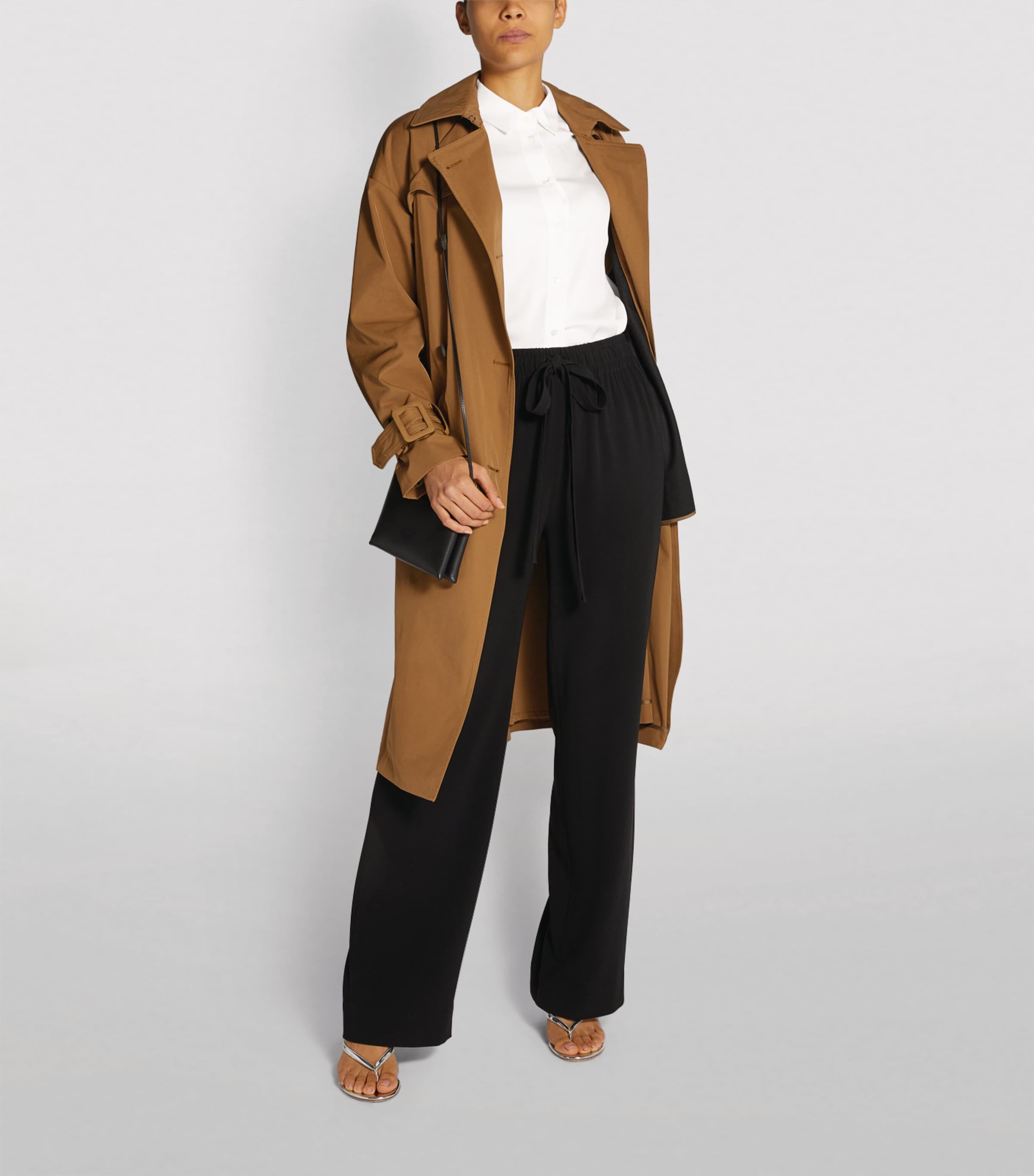 Silk-Blend Slim Shirt 137OWT Image 4