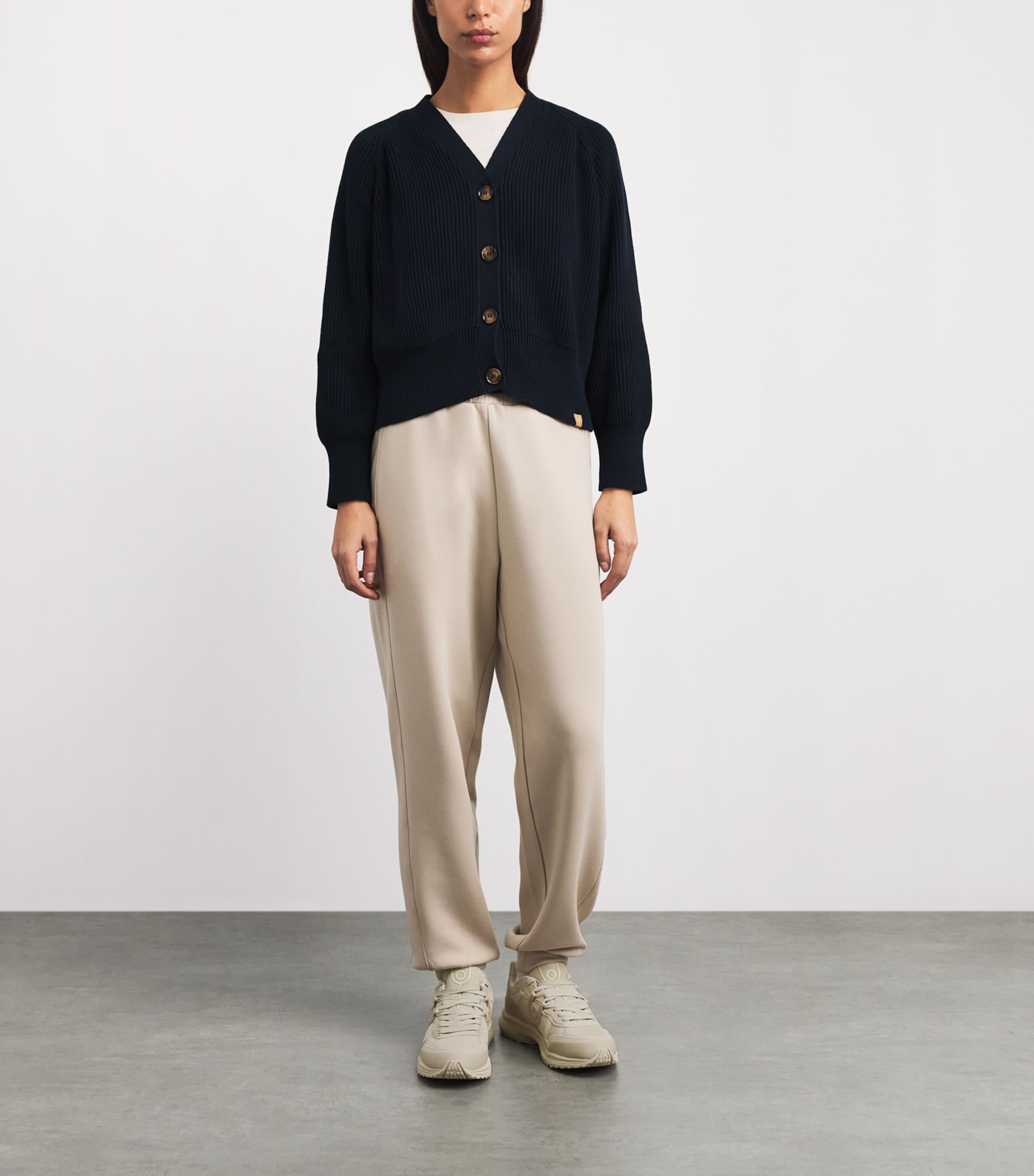 Y.O.U Womens YX 101 Origin Trainers Beige Image 4